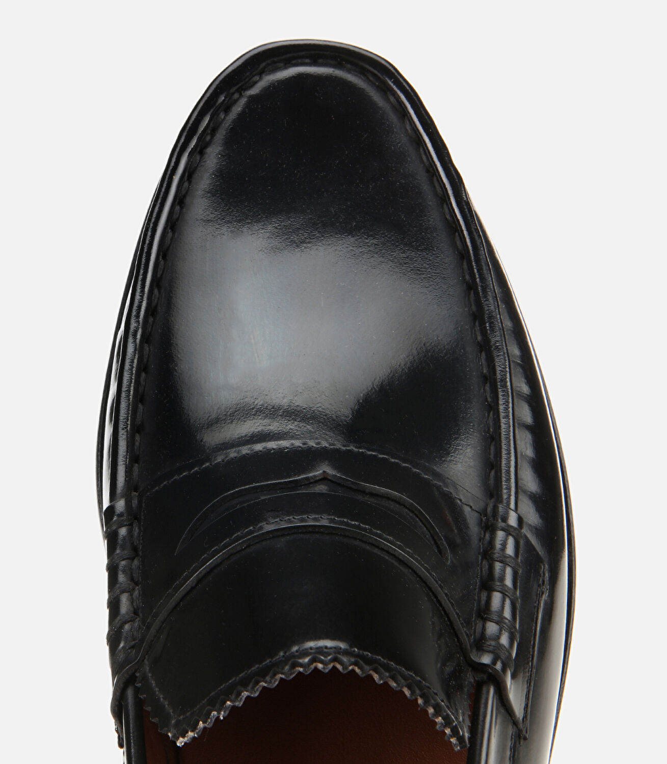 Erkek Açma Deri Siyah Klasik Loafer