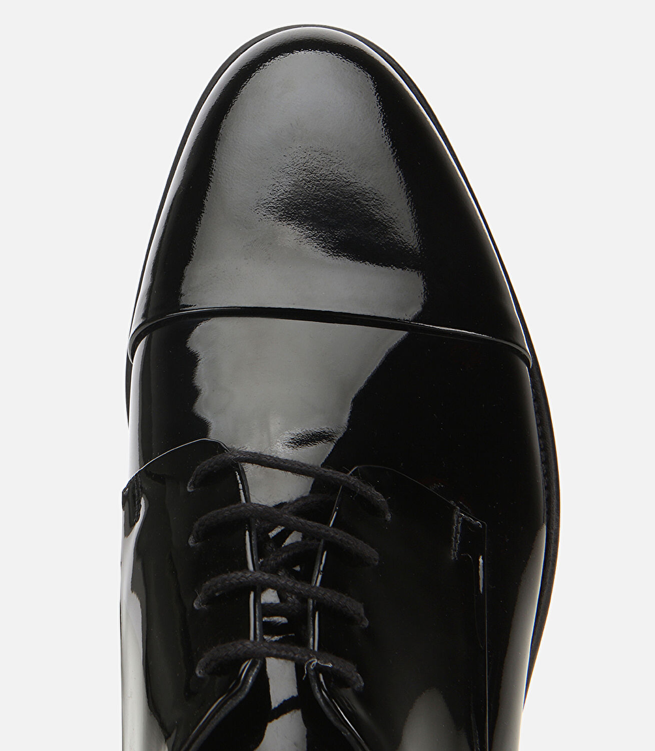 Erkek Rugan Deri Siyah Klasik Ayakkabı