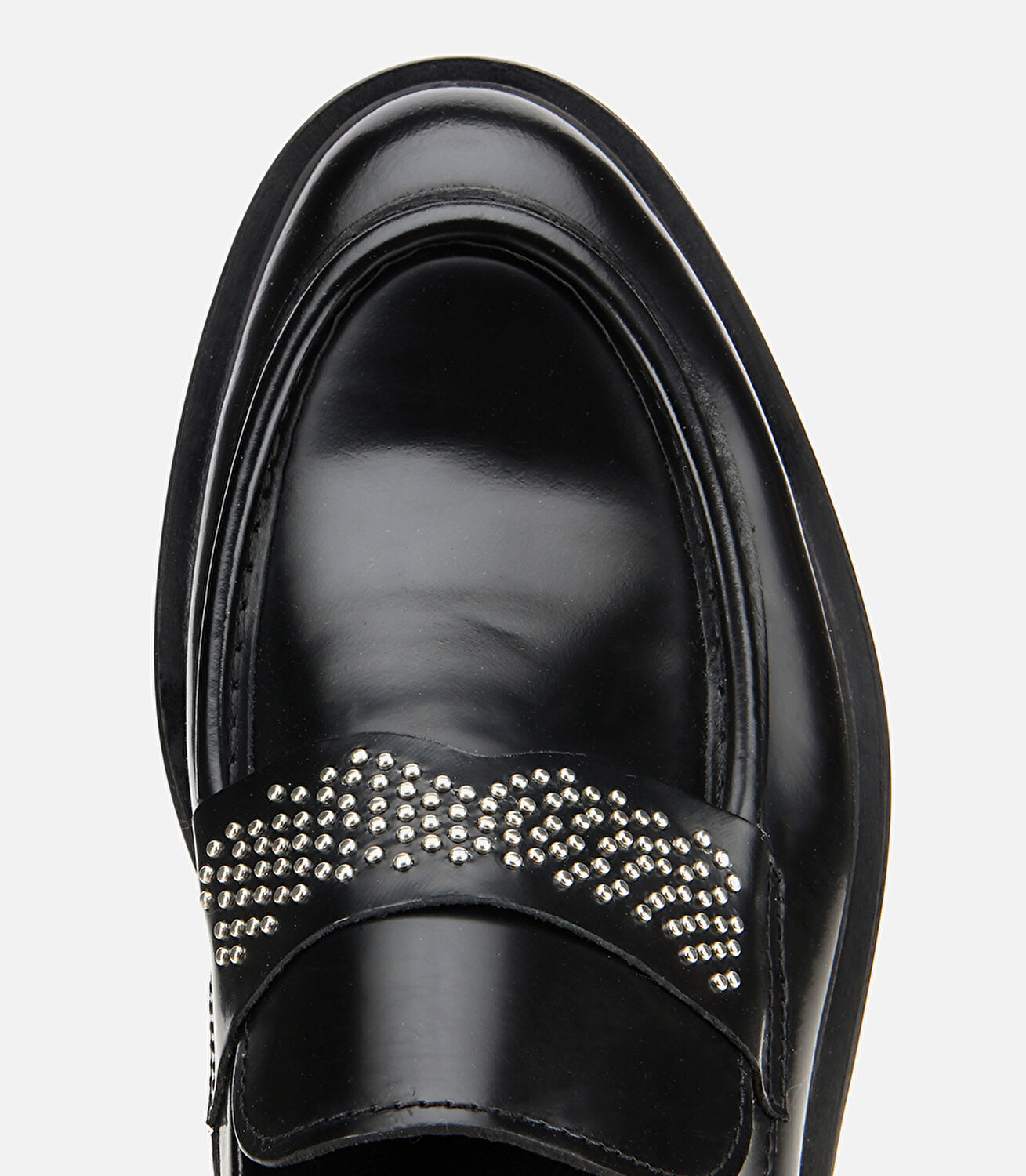 Erkek Açma Deri Taşlı Klasik Loafer