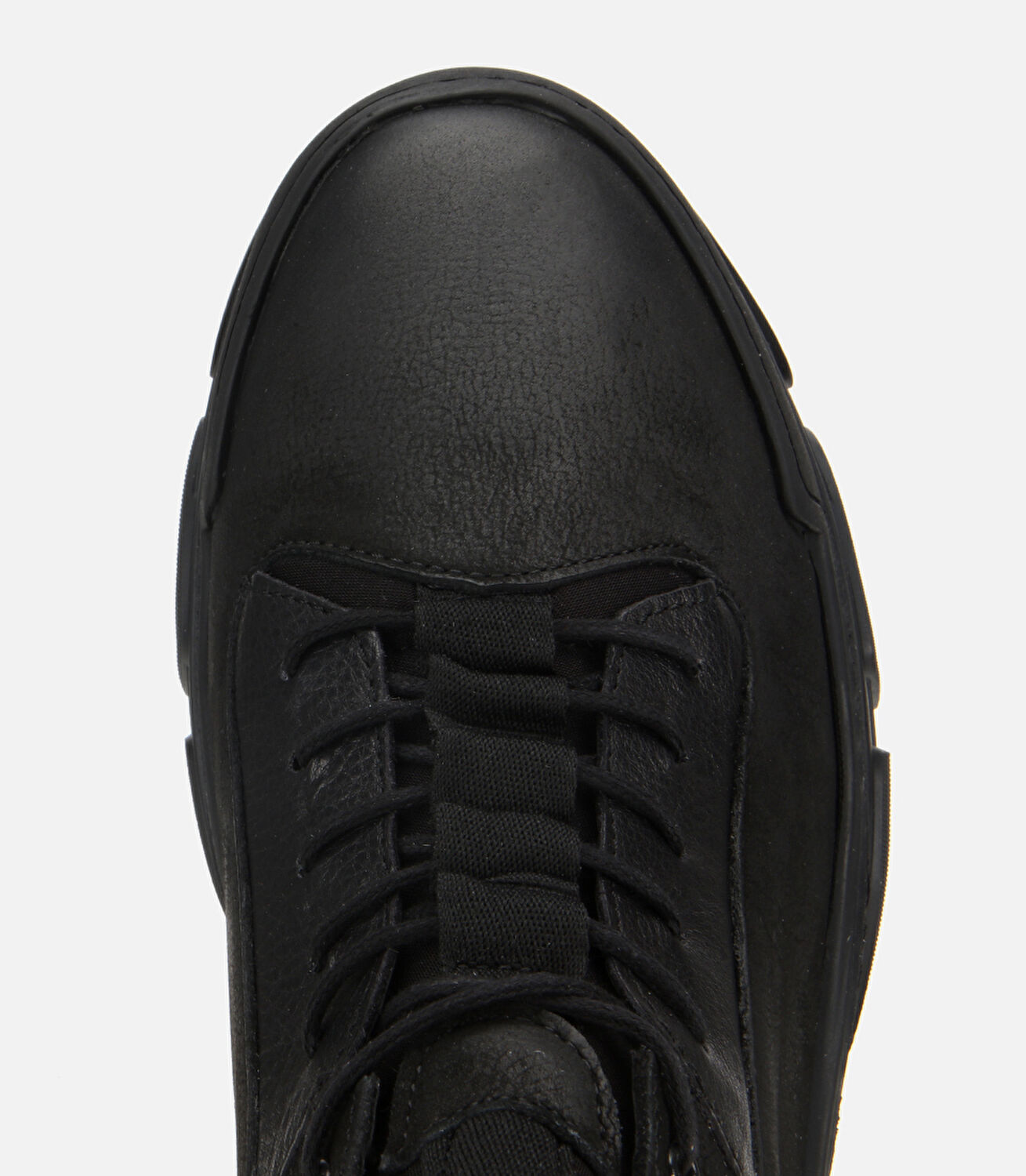 Erkek Nubuk Deri Siyah Comfort Spor Ayakkabı