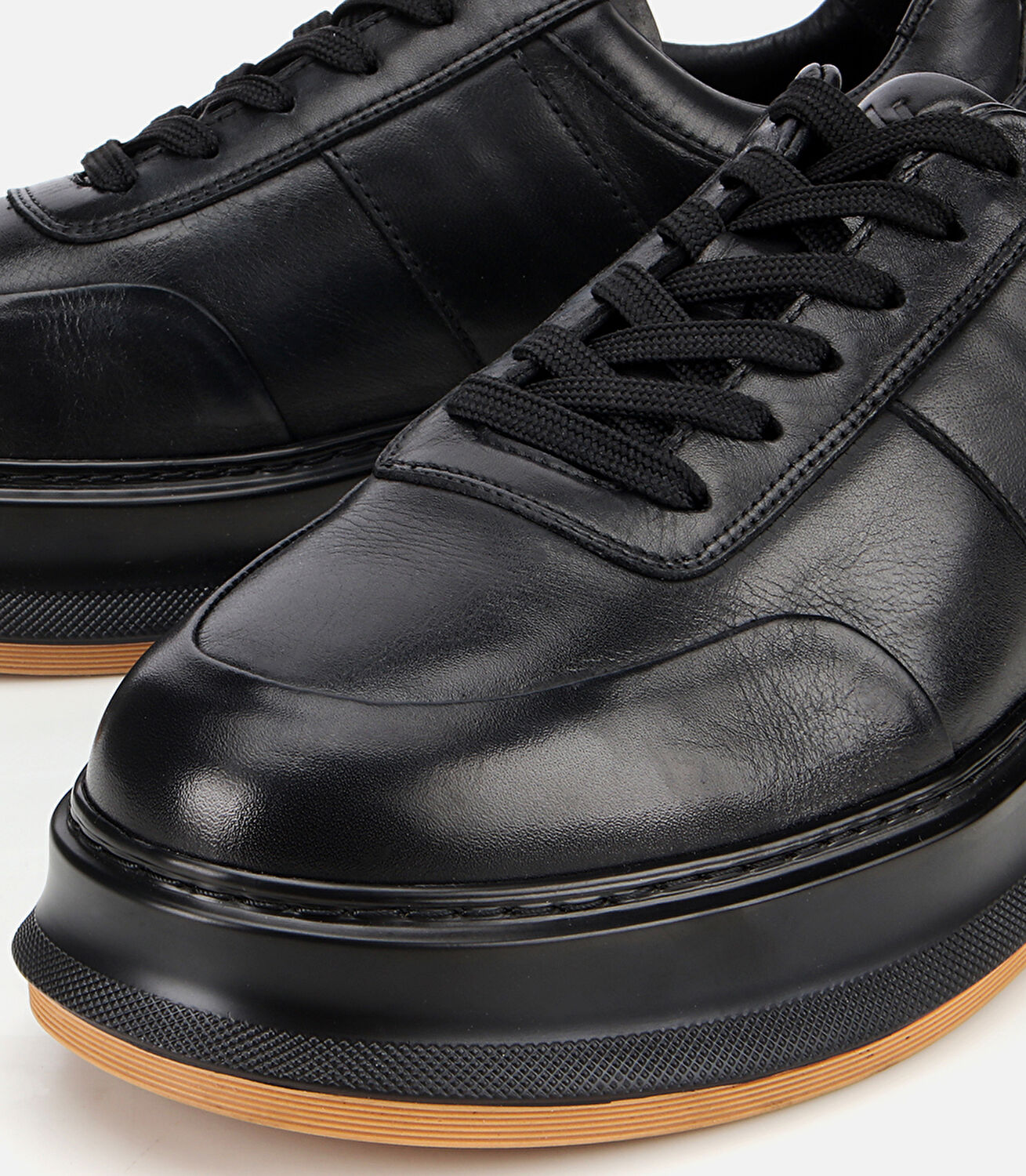 Erkek Deri Siyah Yumuşak Dokulu Günlük Ayakkabı