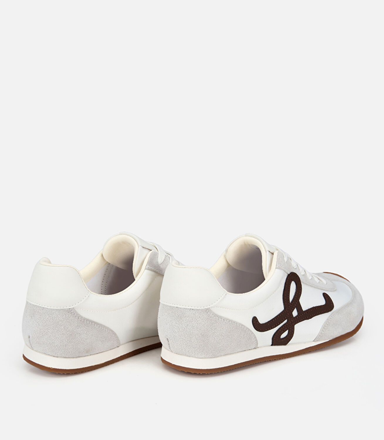 Erkek Süet Deri Beyaz Spor Ayakkabı