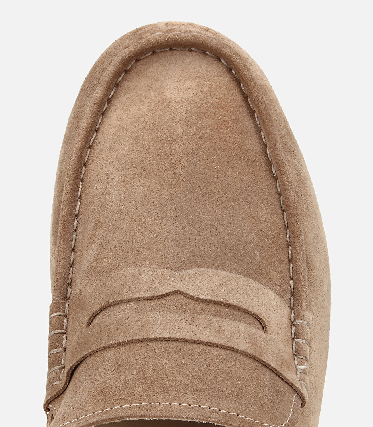Erkek Süet Deri Açık Kahverengi Comfort Loafer Ayakkabı
