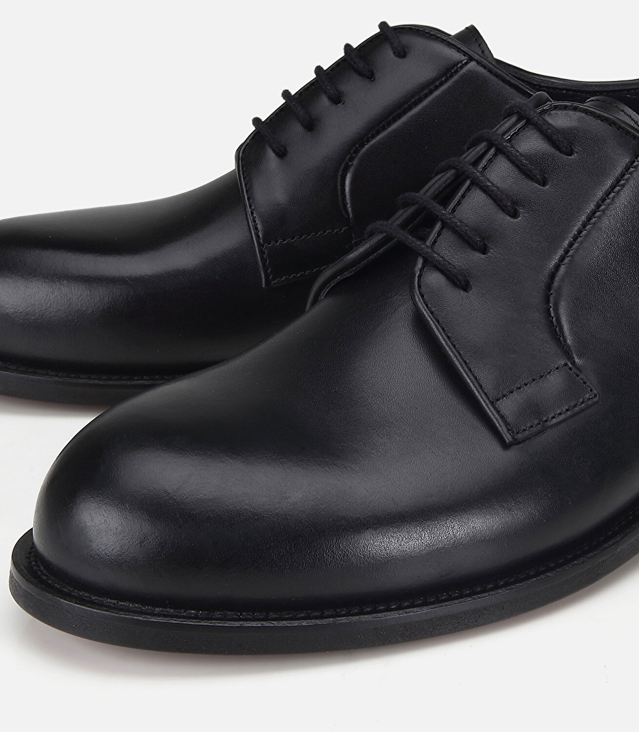 Erkek Deri Siyah Yumuşak Dokulu Klasik Ayakkabı