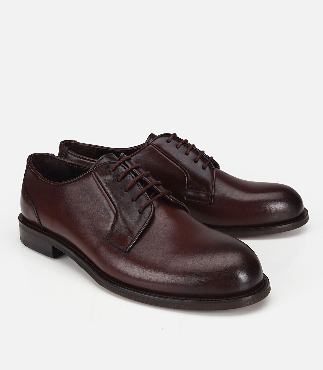 Erkek Deri Kahverengi Yumuşak Dokulu Klasik Ayakkabı