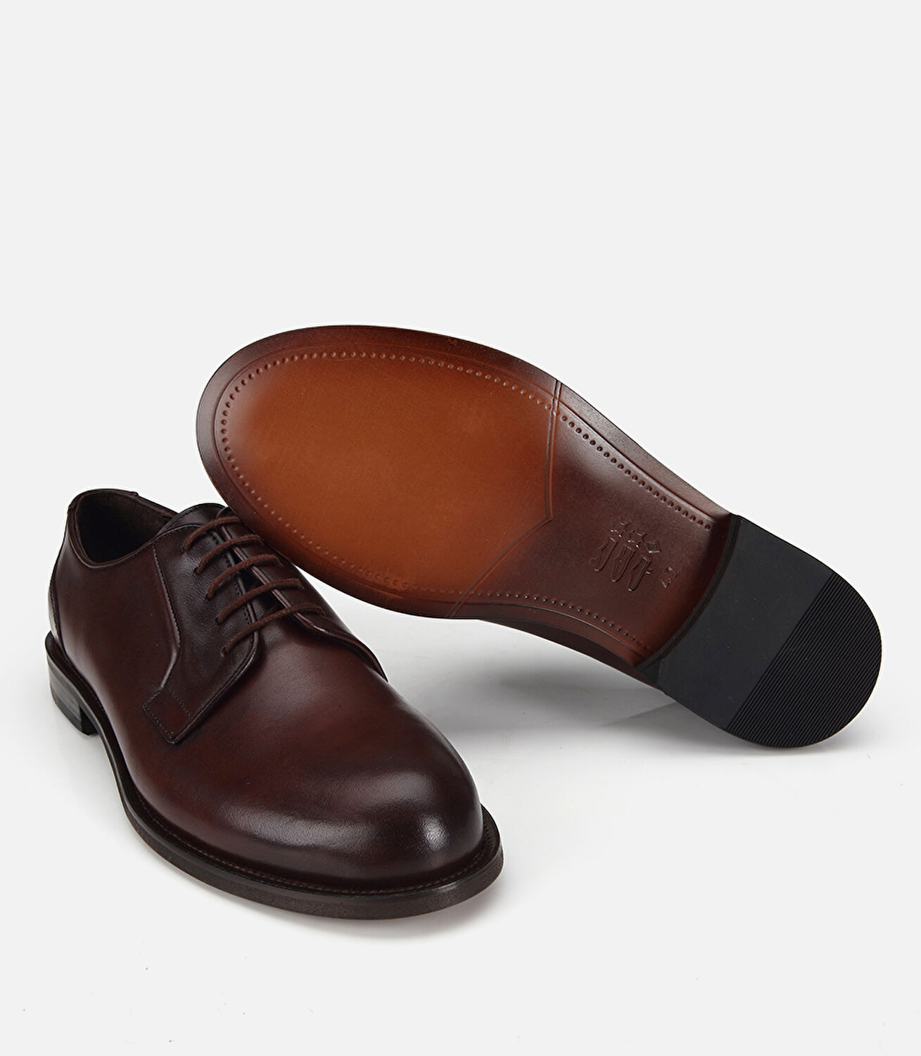 Erkek Deri Kahverengi Yumuşak Dokulu Klasik Ayakkabı