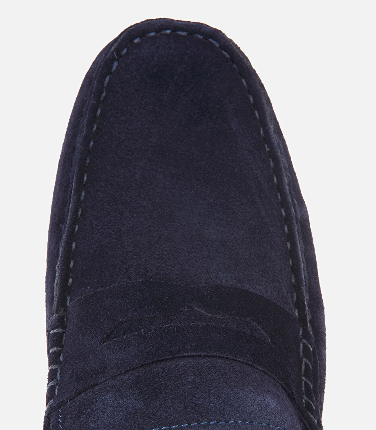 Erkek Süet Deri Lacivert Rahat Günlük Loafer