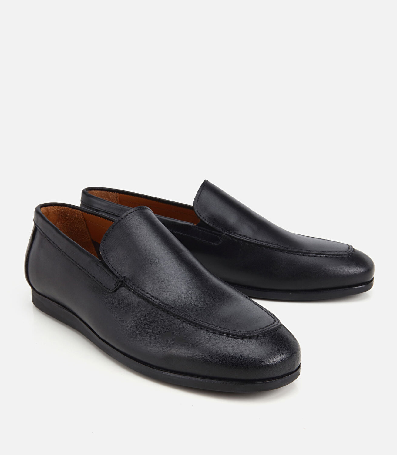 Erkek Deri Siyah Yumuşak Dokulu Klasik Loafer