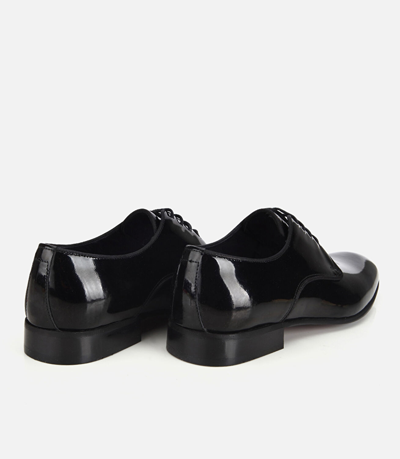 Erkek Rugan Deri Siyah Klasik Ayakkabı