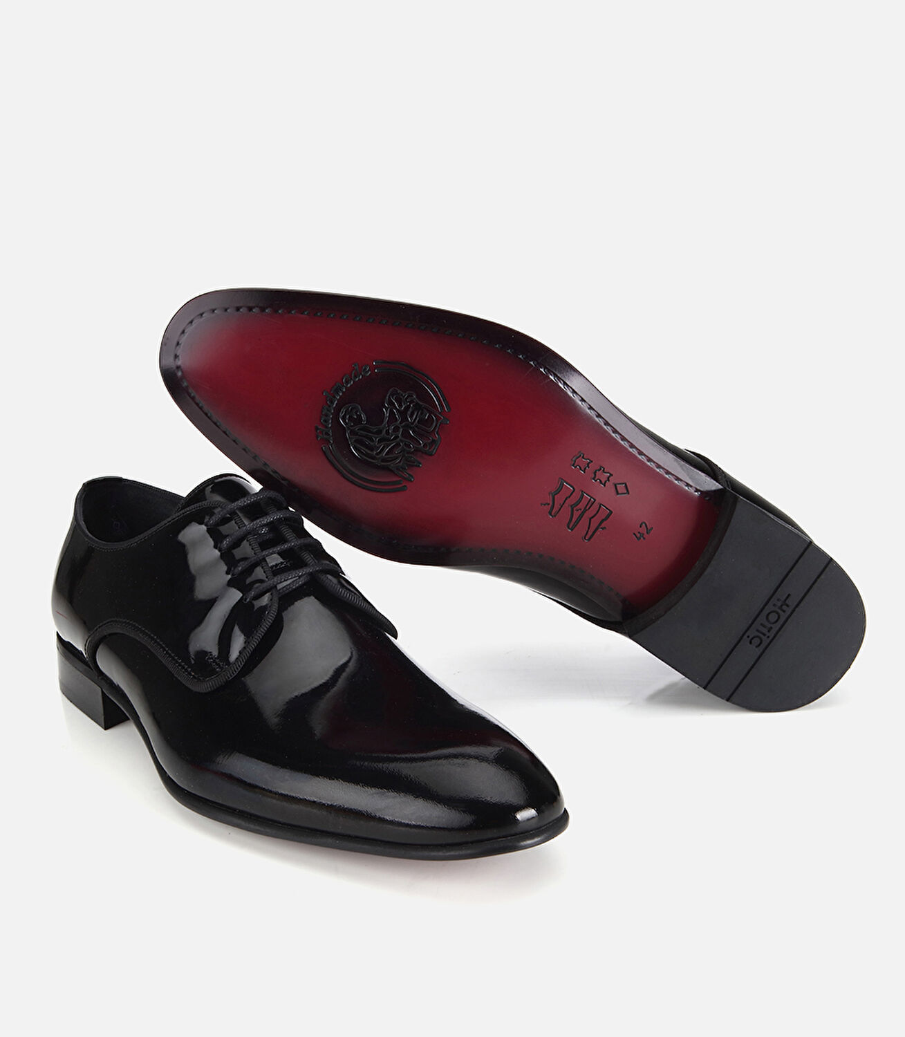 Erkek Rugan Deri Siyah Klasik Ayakkabı