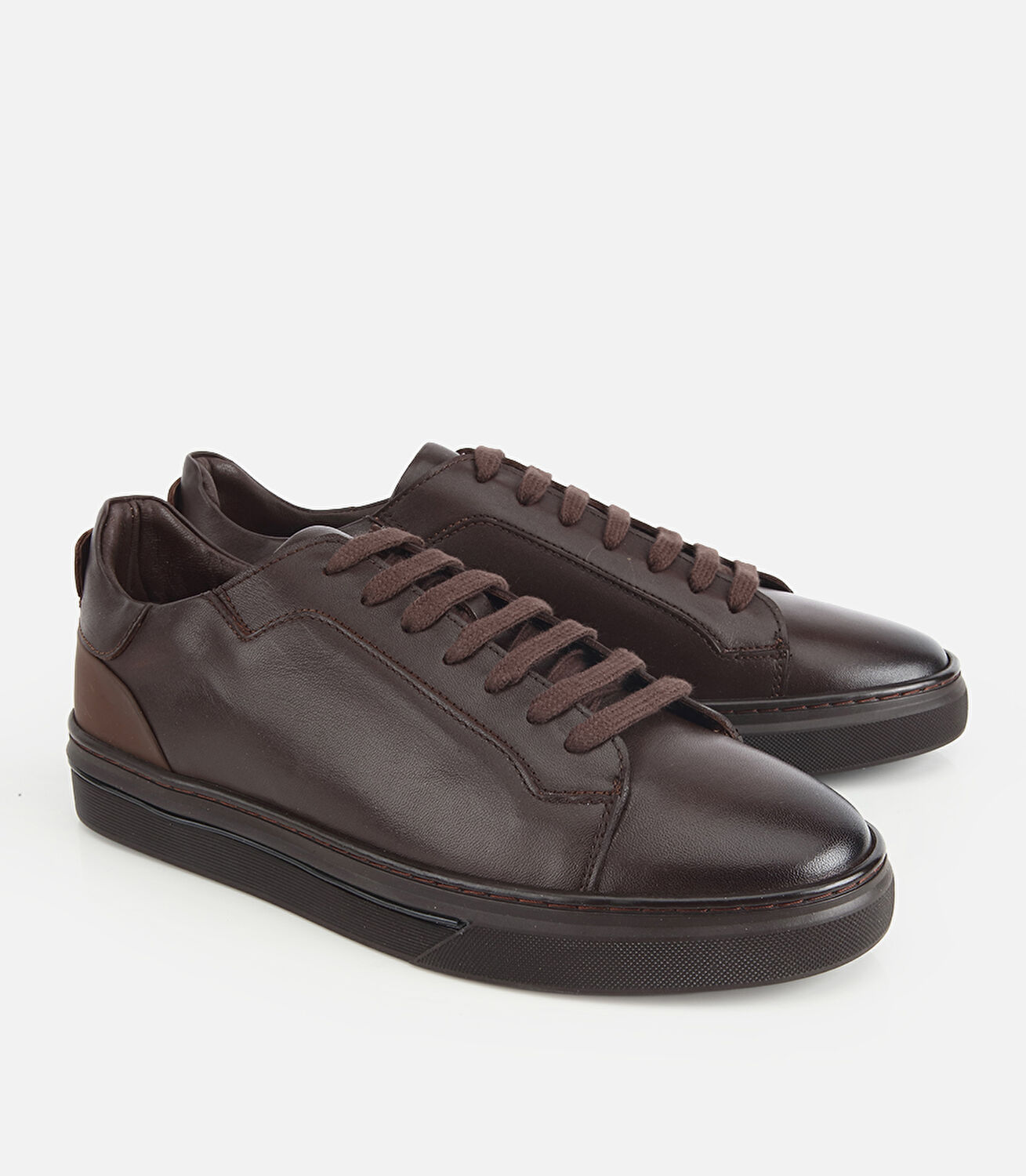 Erkek Deri Kahverengi Günlük Ayakkabı