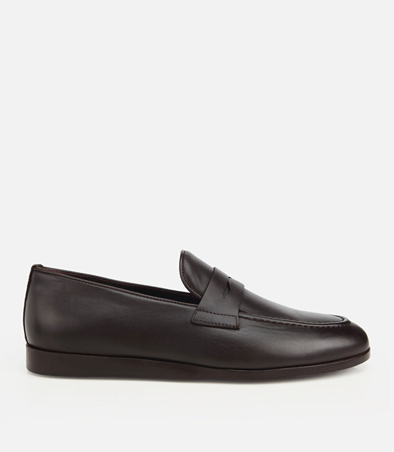 Erkek Deri Kahverengi Klasik Loafer