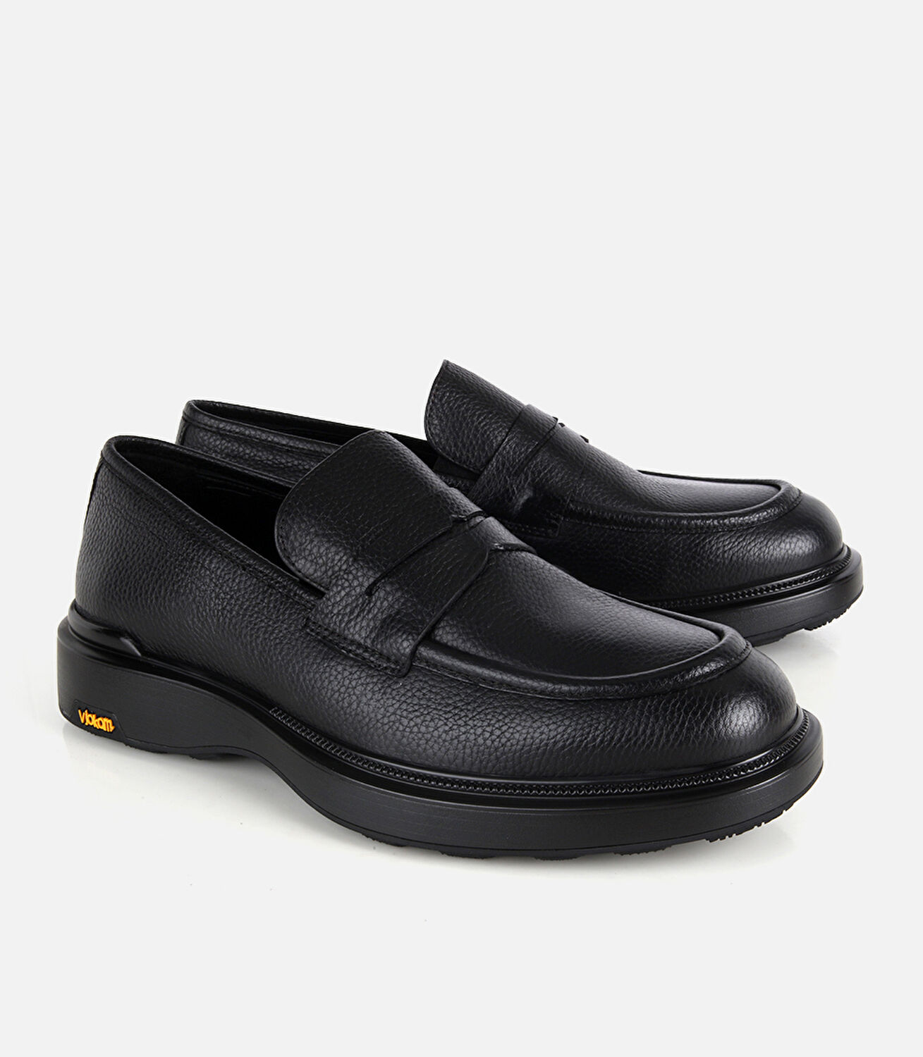 Erkek Deri Siyah Yumuşak Dokulu Günlük Loafer