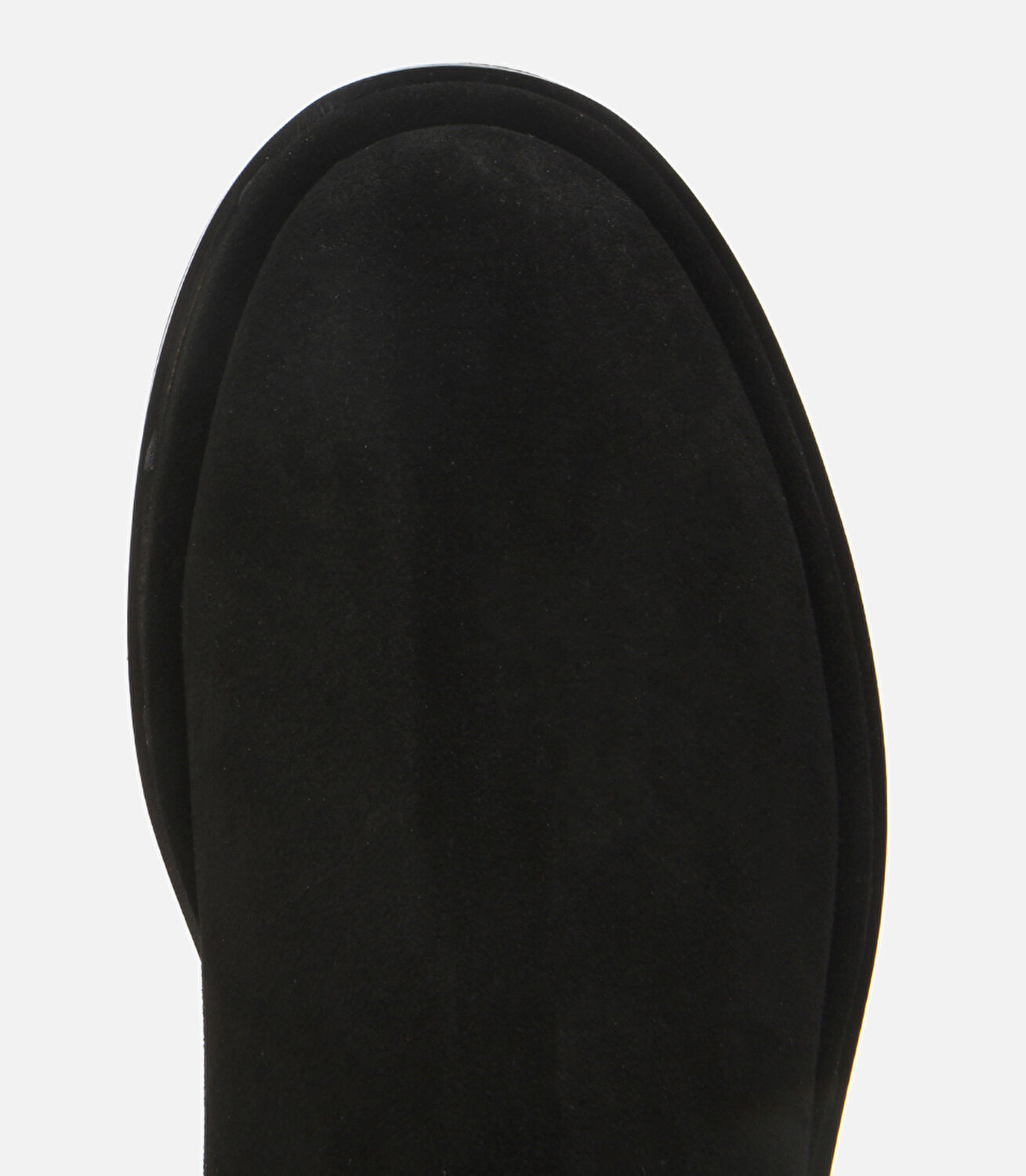 Erkek Süet Deri Siyah Lastik Detaylı Chelsea Bot