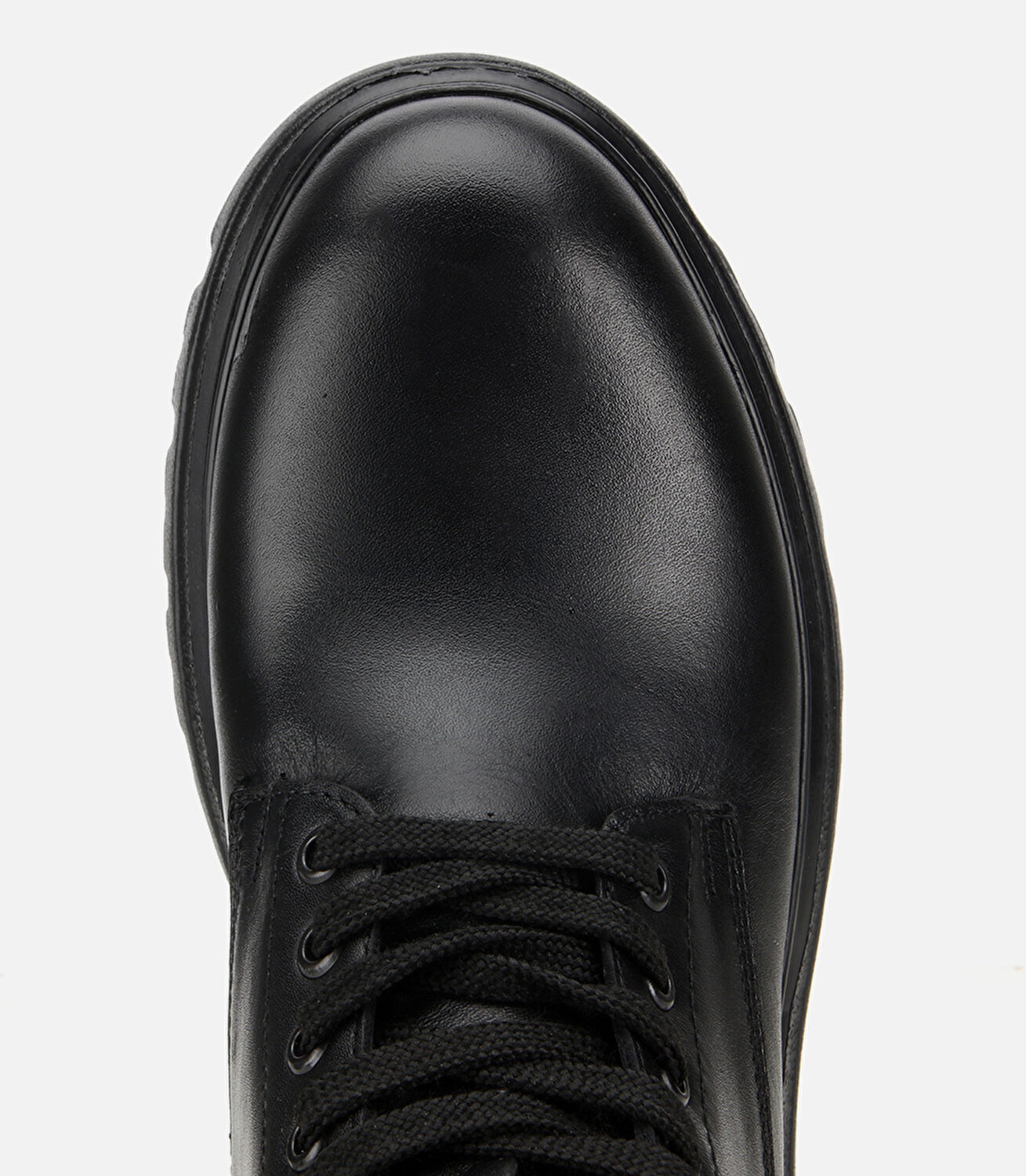 Erkek Deri Siyah Fermuarlı Yüksek Tabanlı Casual Bot