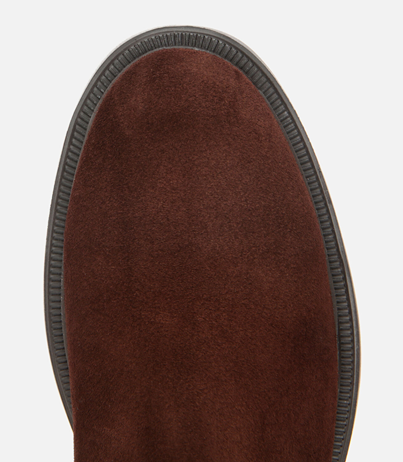 Erkek Deri Kahverengi Lastik Detaylı Chelsea Bot