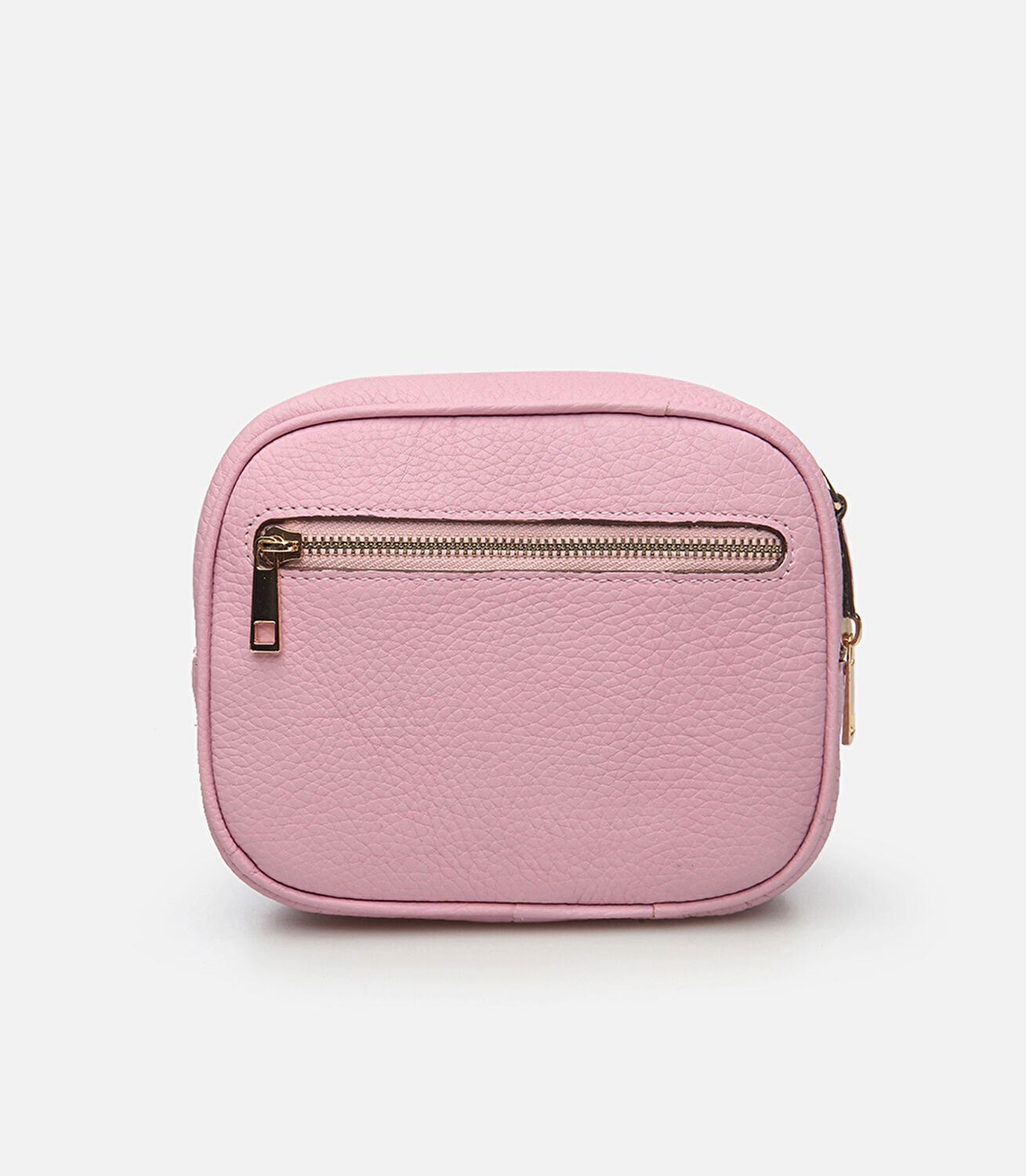 Kadın Deri Pembe Mini (Çapraz) Çanta