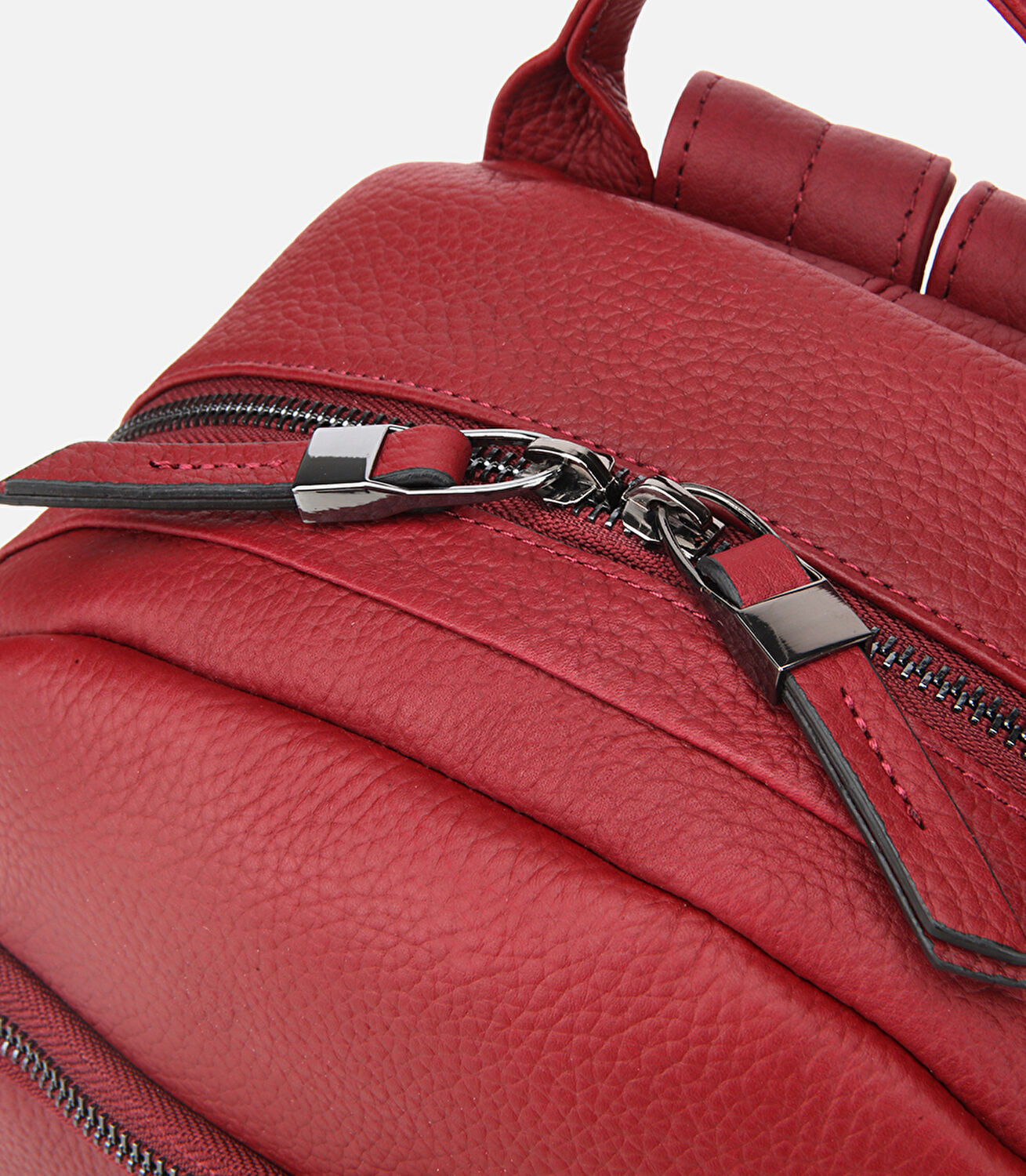 Kadın Deri Bordo Sırt Çantası