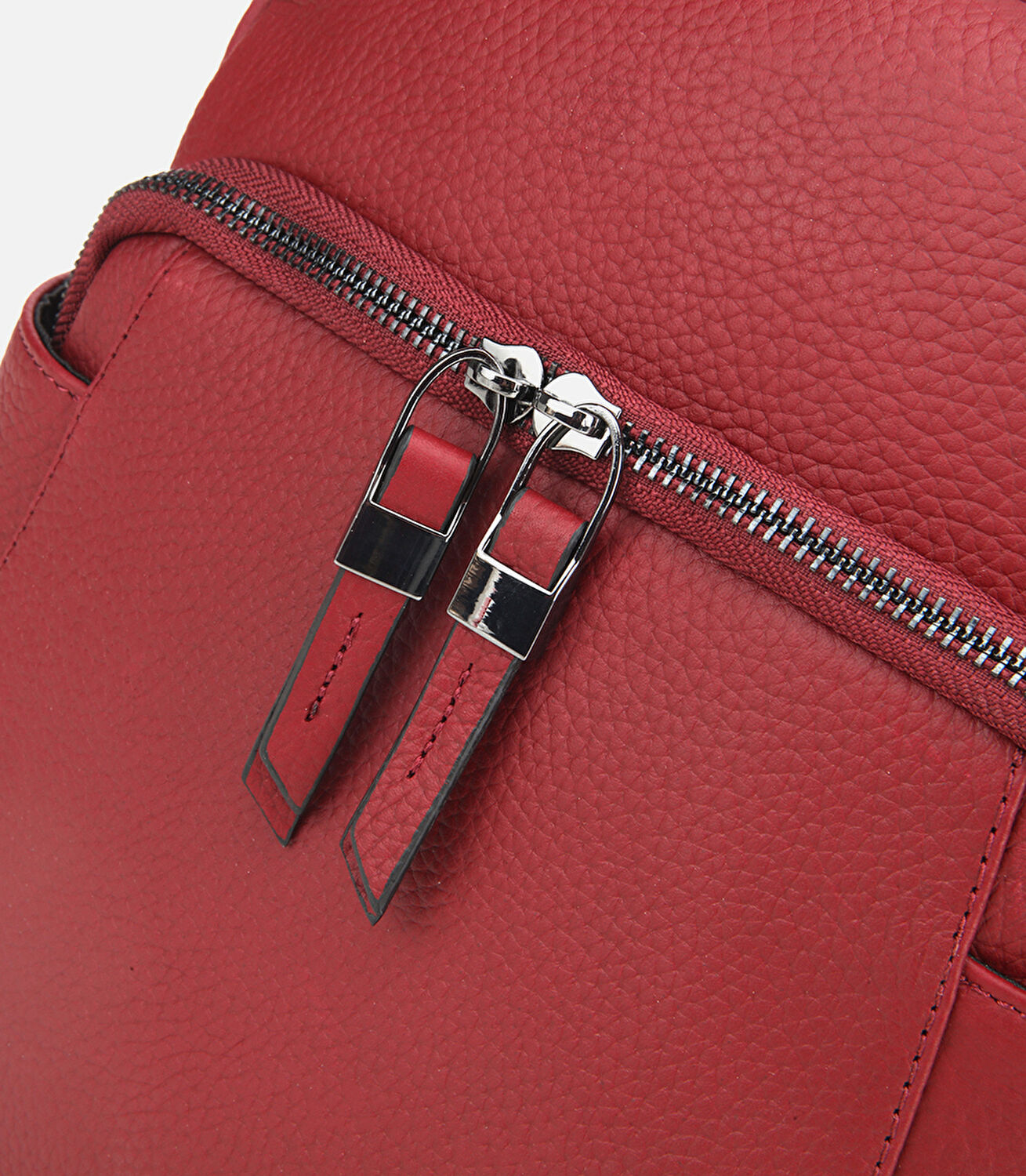 Kadın Deri Bordo Sırt Çantası