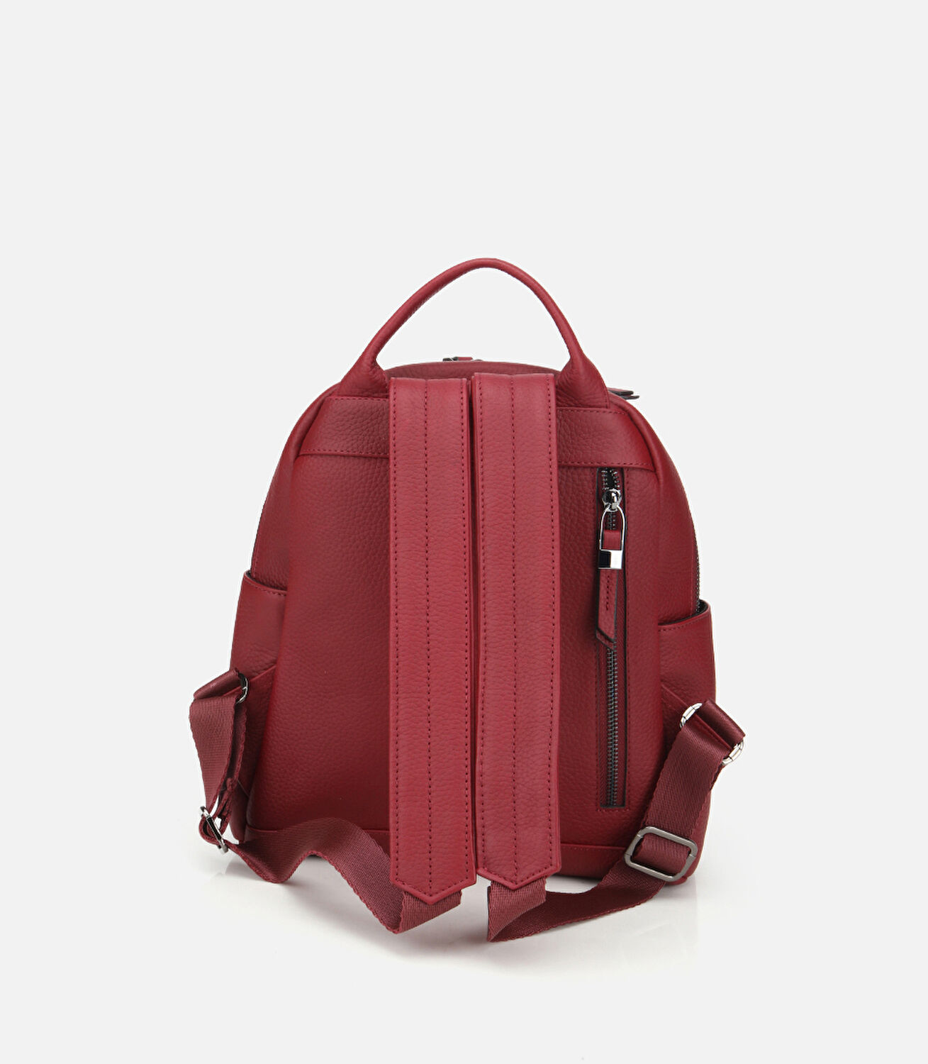 Kadın Deri Bordo Sırt Çantası