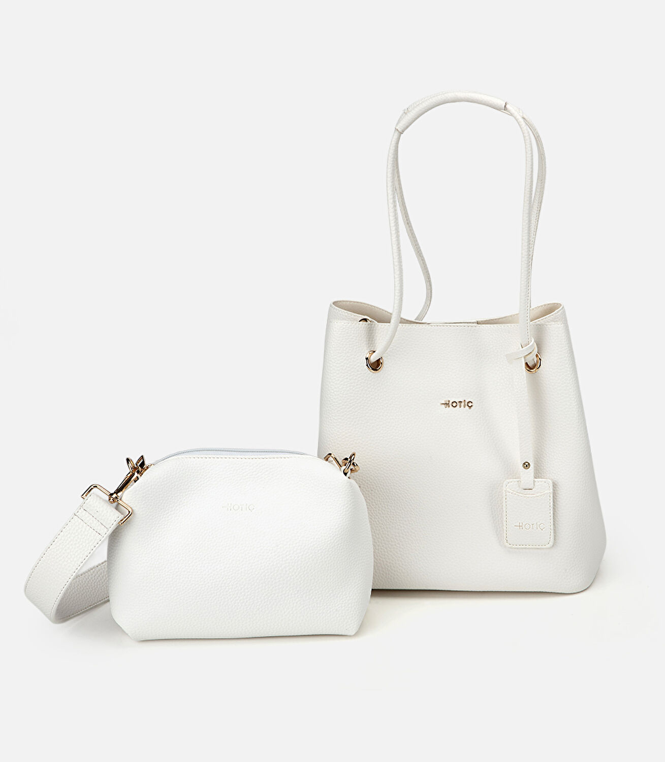 Beyaz Kadın Omuz Çantası