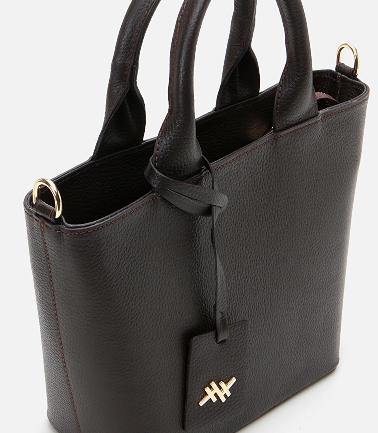 Kadın Deri Kahverengi Omuz Çantası