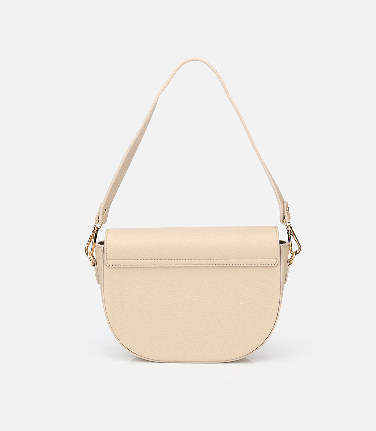 Kadın Kemik Gold Kilit Detaylı Omuz Çantası