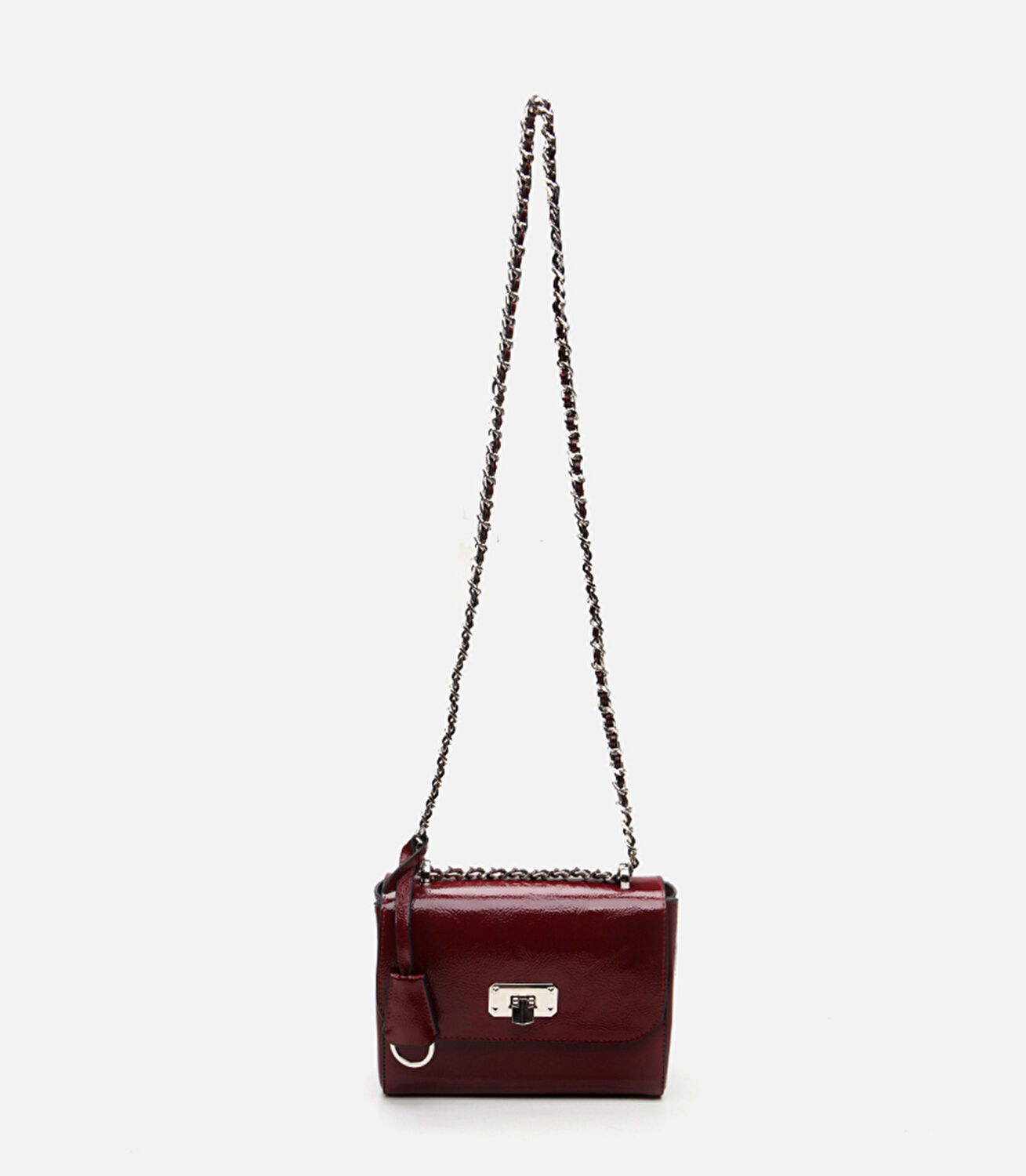 Bordo Kadın Mini (Çapraz) Çanta