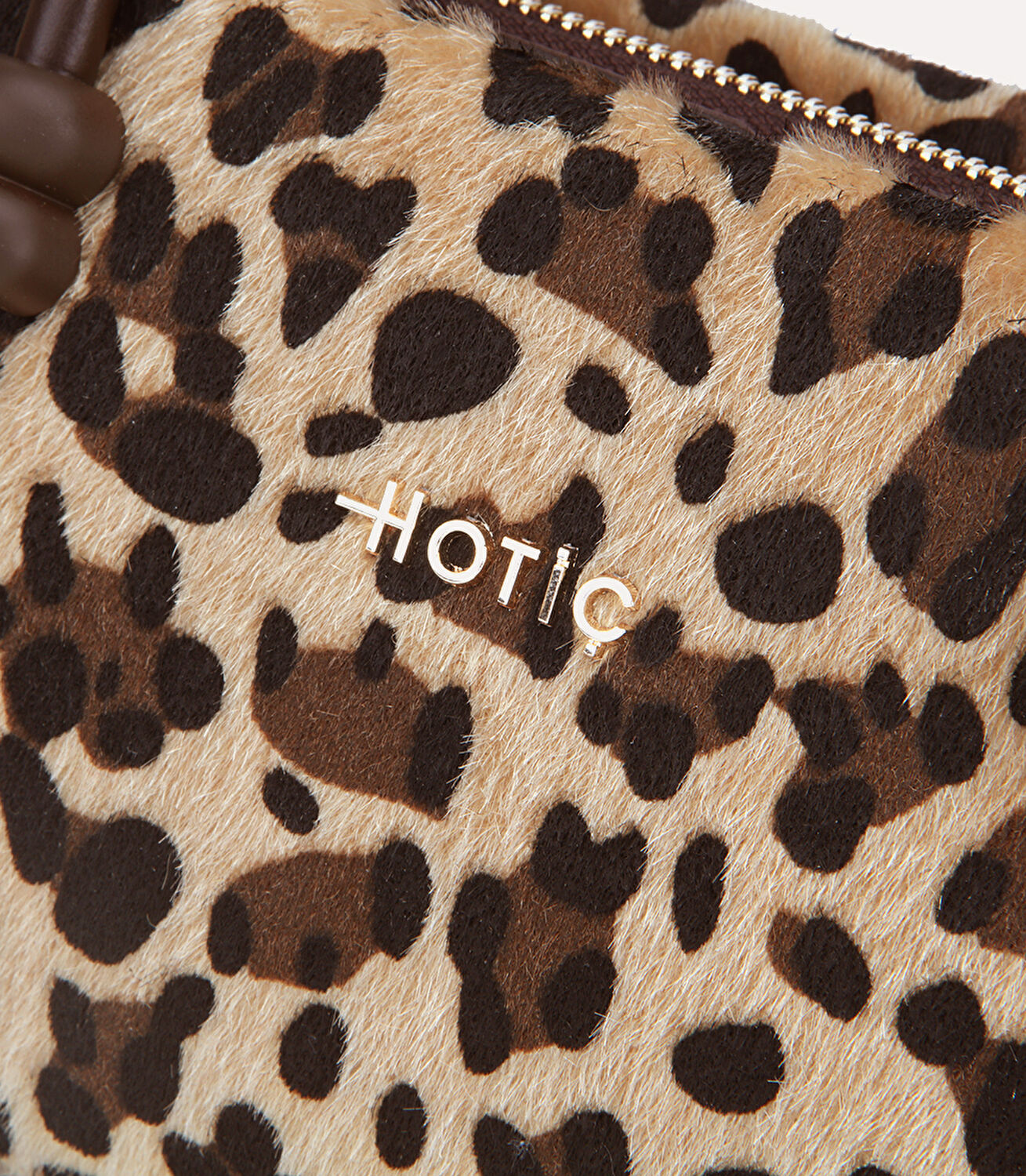 Kadın Leopar Desenli Mini Çanta