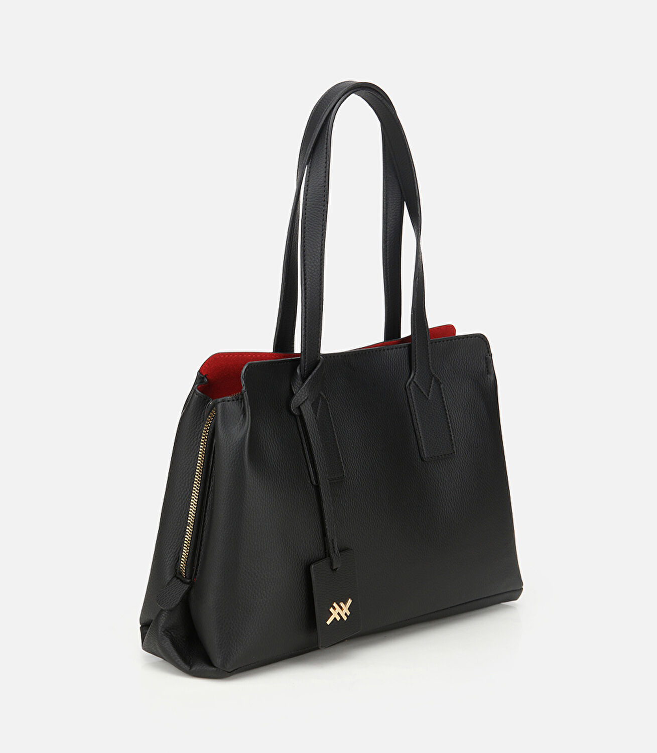 Kadın Siyah Yumuşak Dokulu Omuz Çantası