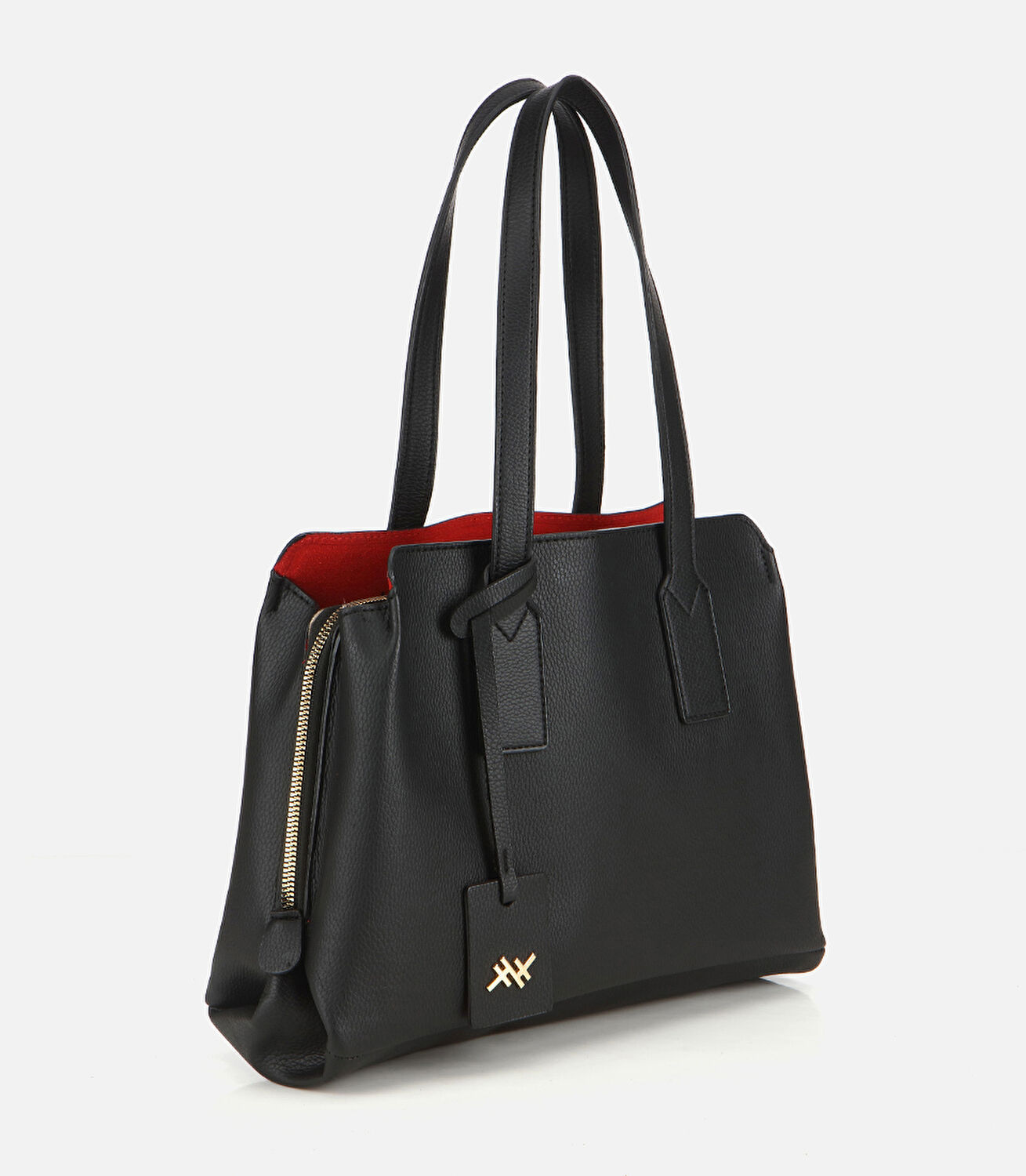 Kadın Siyah Yumuşak Dokulu Omuz Çantası