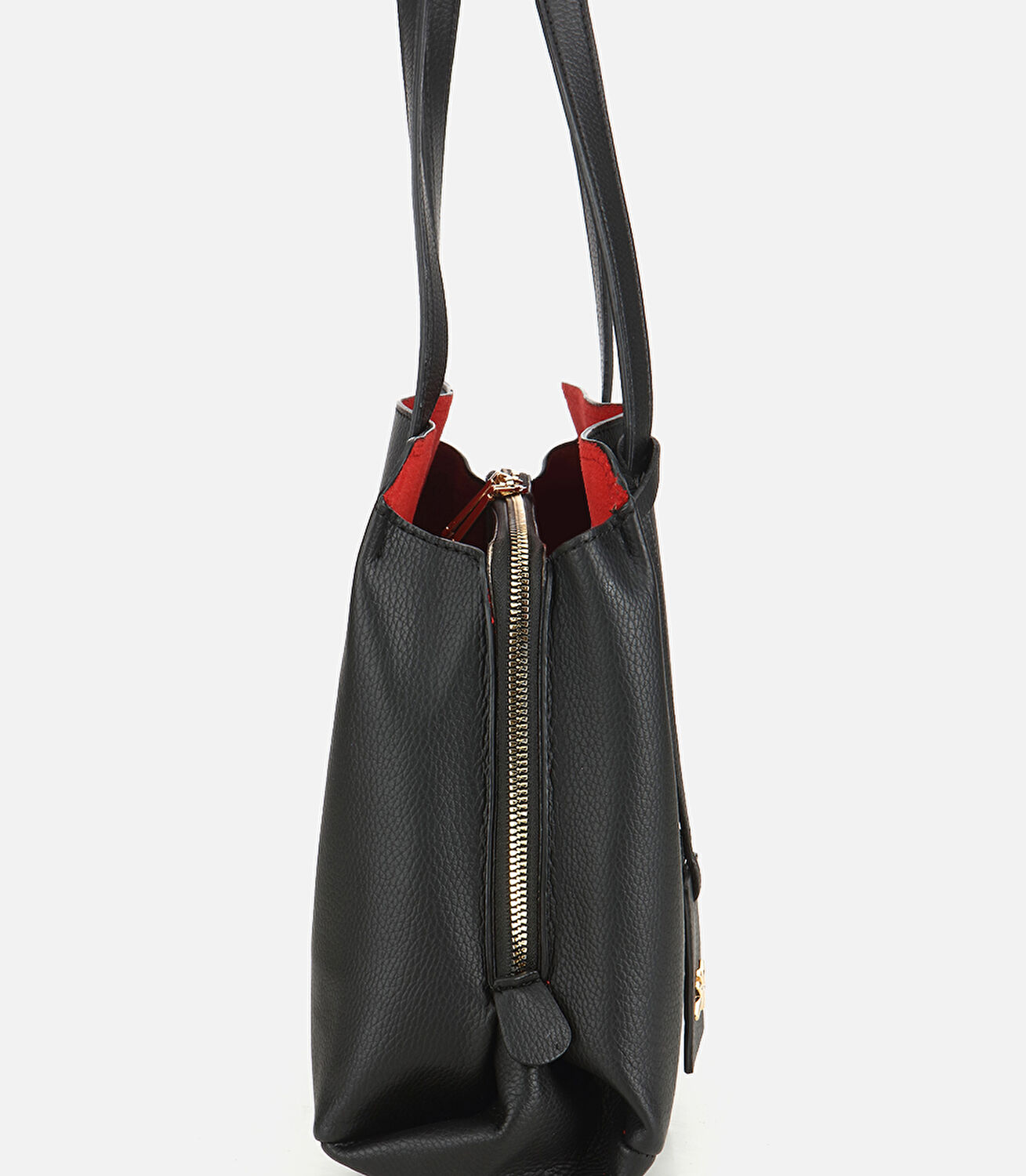 Kadın Siyah Yumuşak Dokulu Omuz Çantası