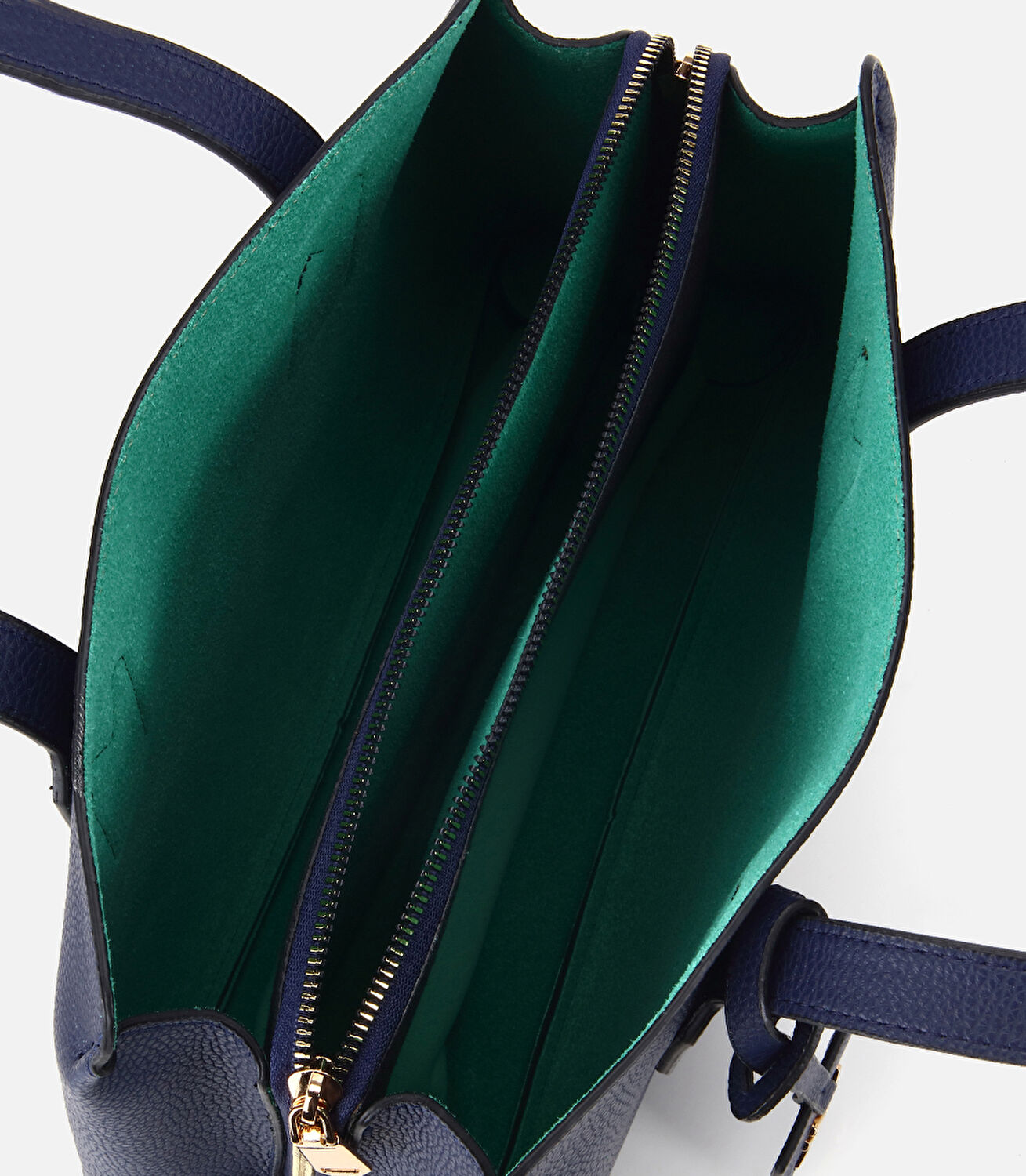 Kadın Lacivert Yumuşak Dokulu Omuz Çantası