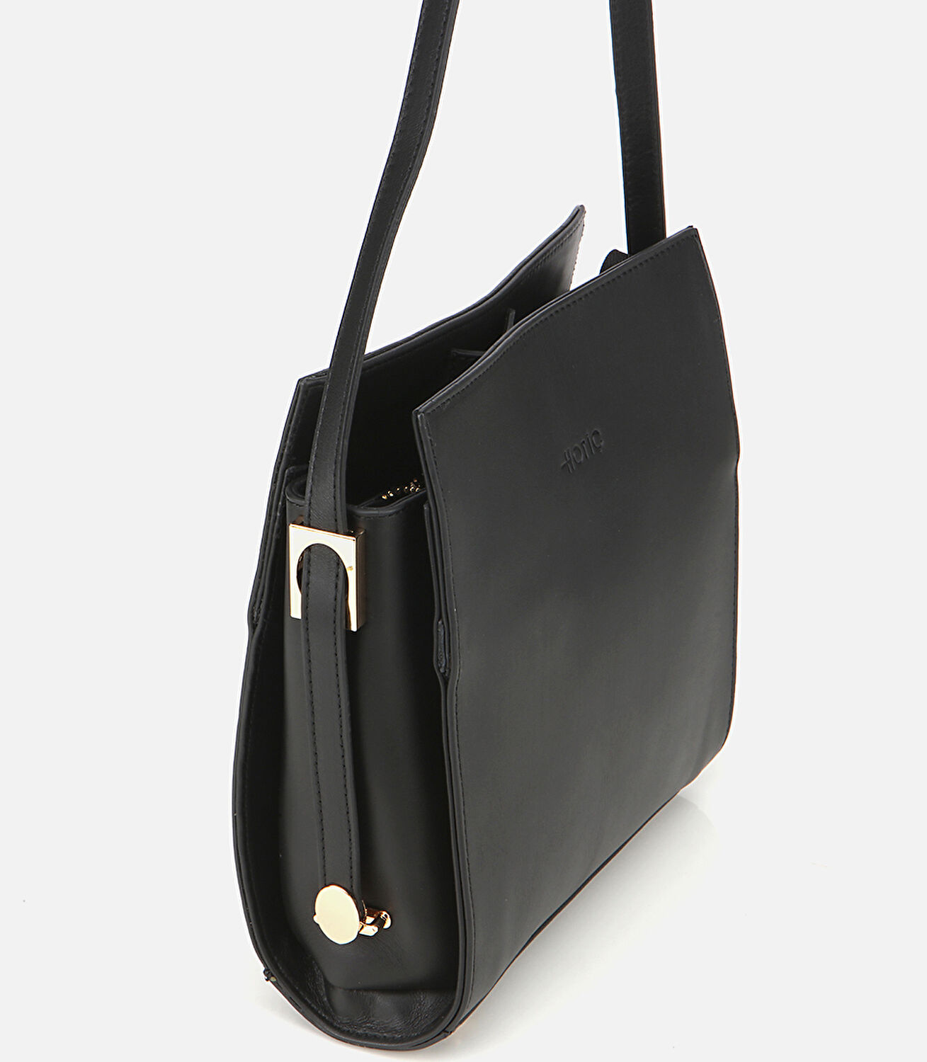 Kadın Deri Siyah Omuz Çantası