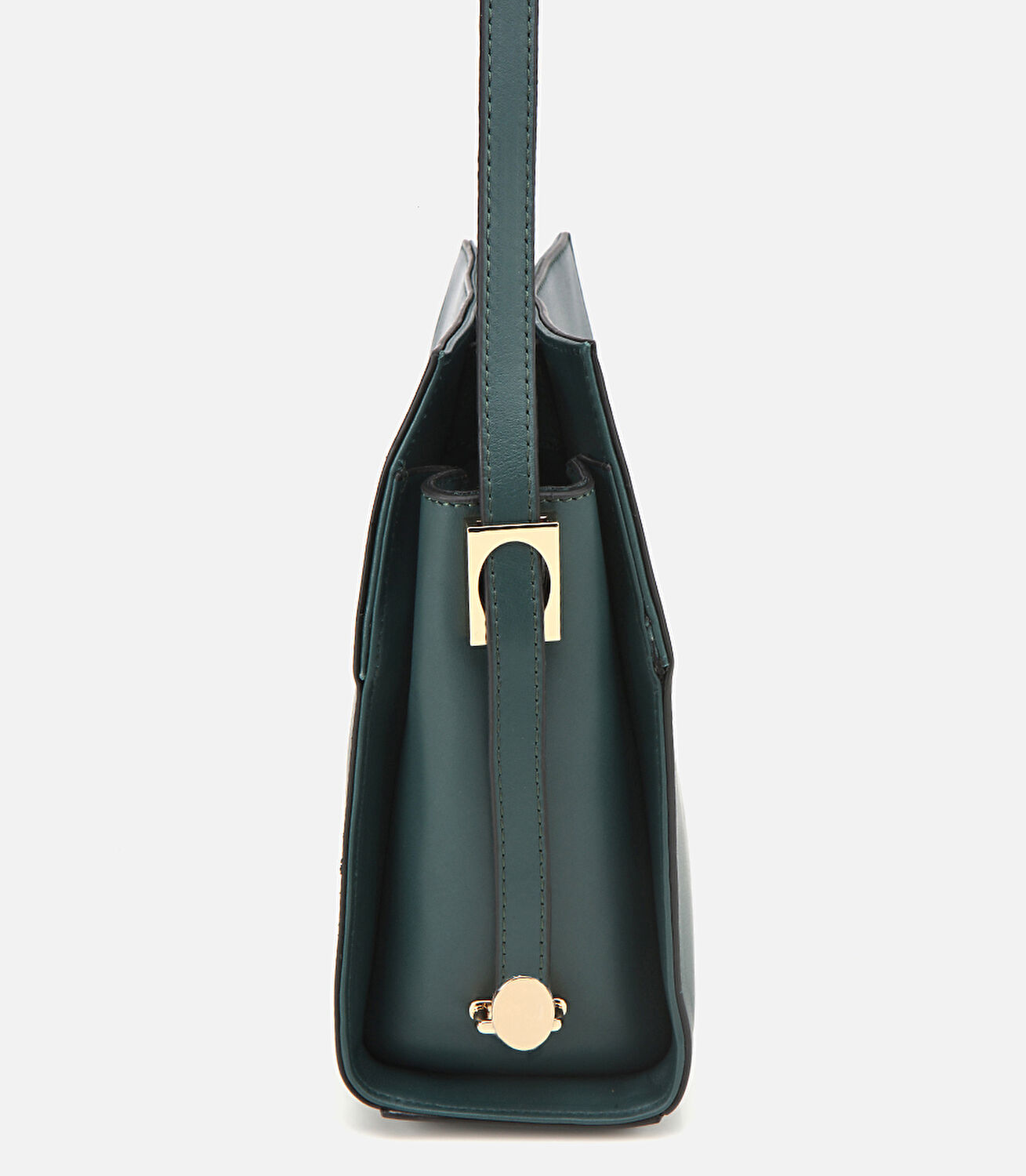 Kadın Deri Haki Omuz Çantası