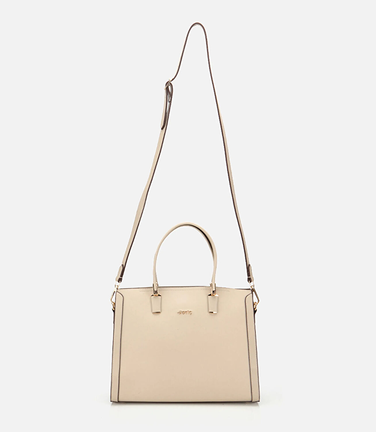 Kadın Vizon Fermuarlı Omuz Çantası