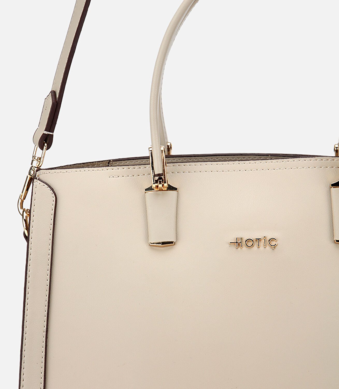 Kadın Vizon Fermuarlı Omuz Çantası