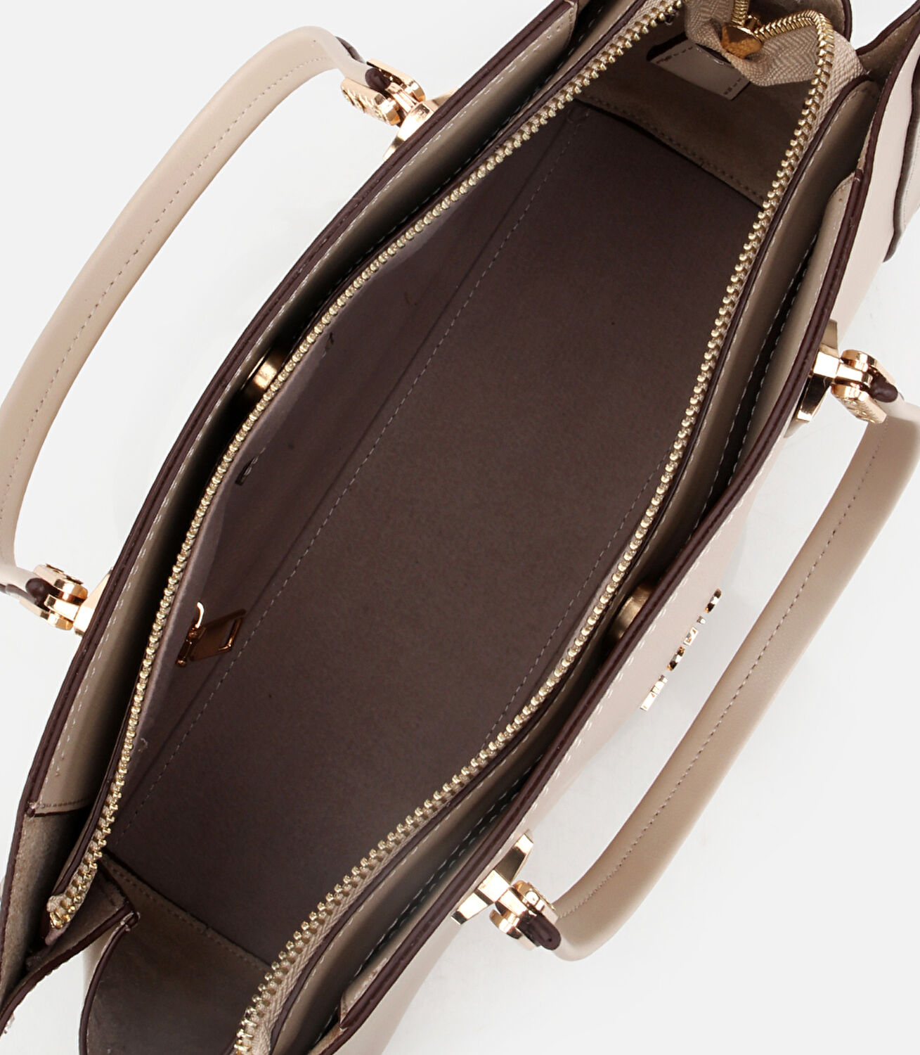 Kadın Vizon Fermuarlı Omuz Çantası