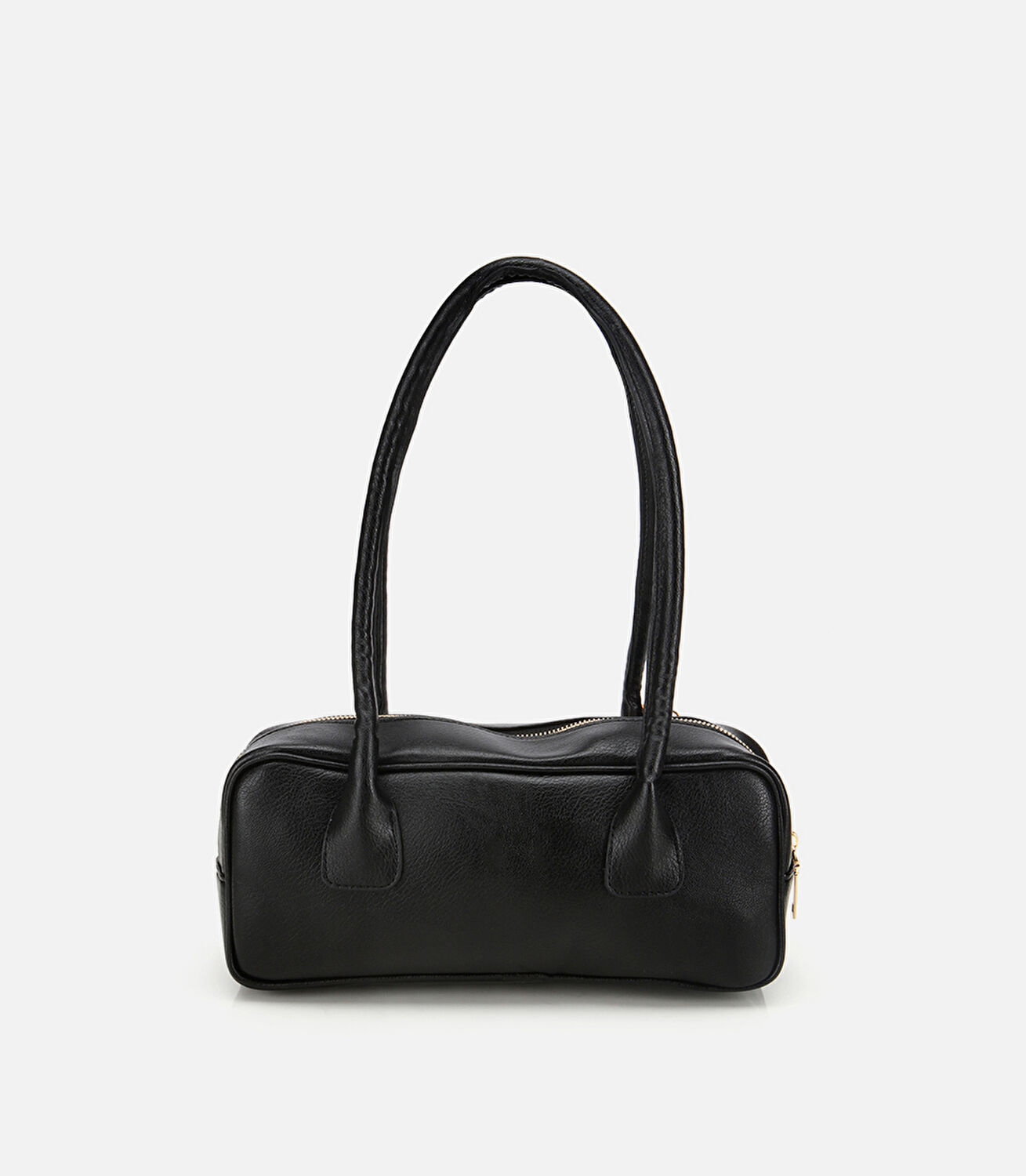 Kadın Siyah Charm Detaylı Omuz Çantası