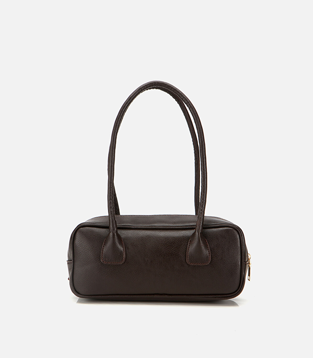 Kadın Kahverengi Charm Detaylı Omuz Çantası