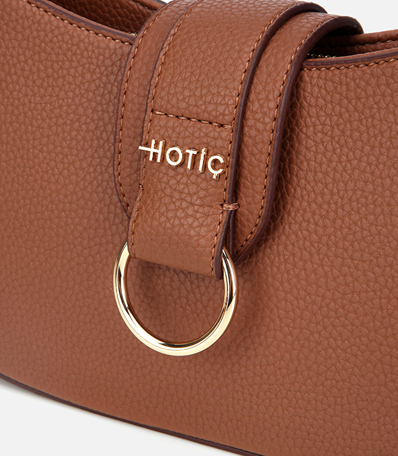 Kadın Taba Kilit Detaylı Omuz Çantası