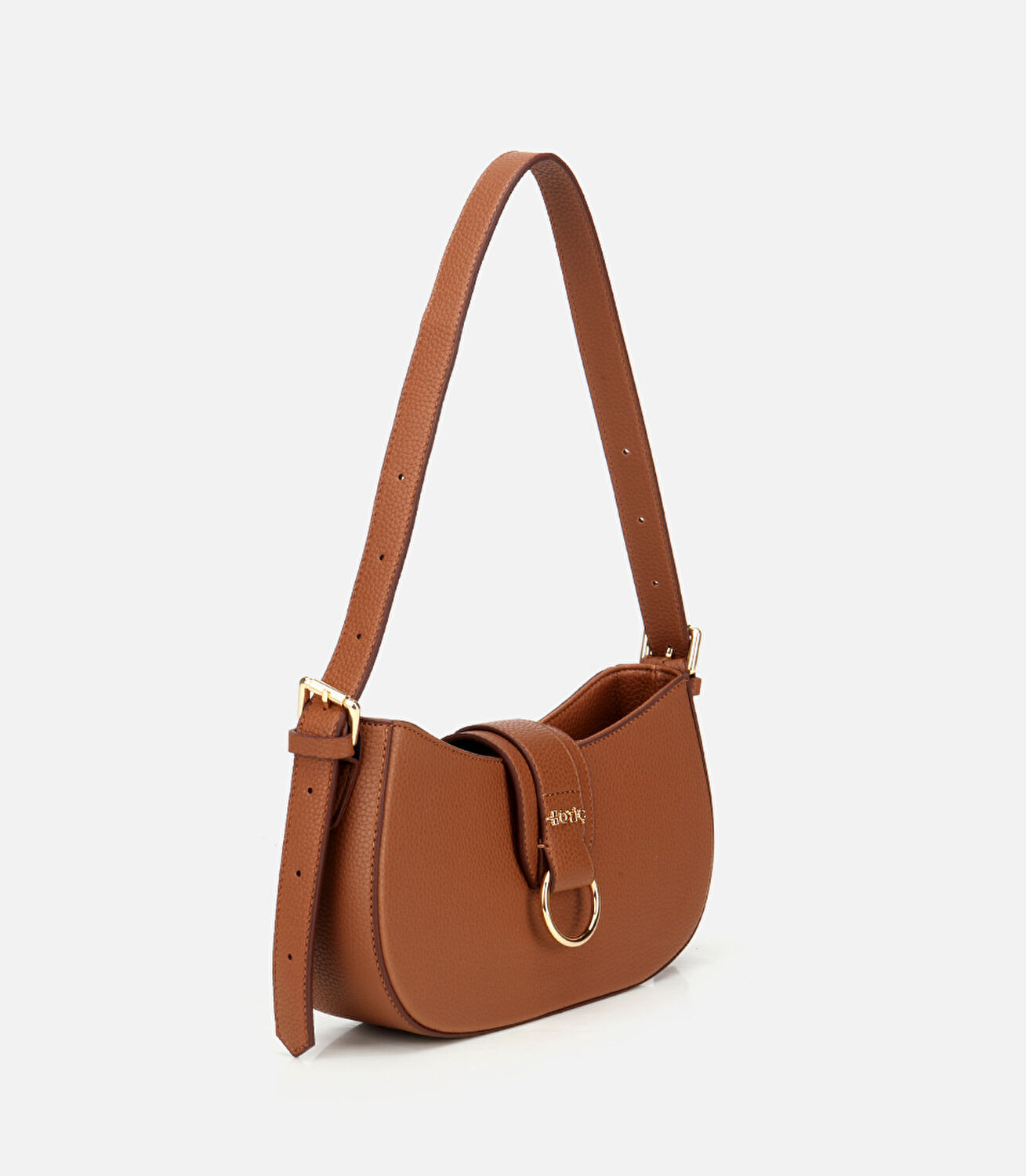 Kadın Taba Kilit Detaylı Omuz Çantası