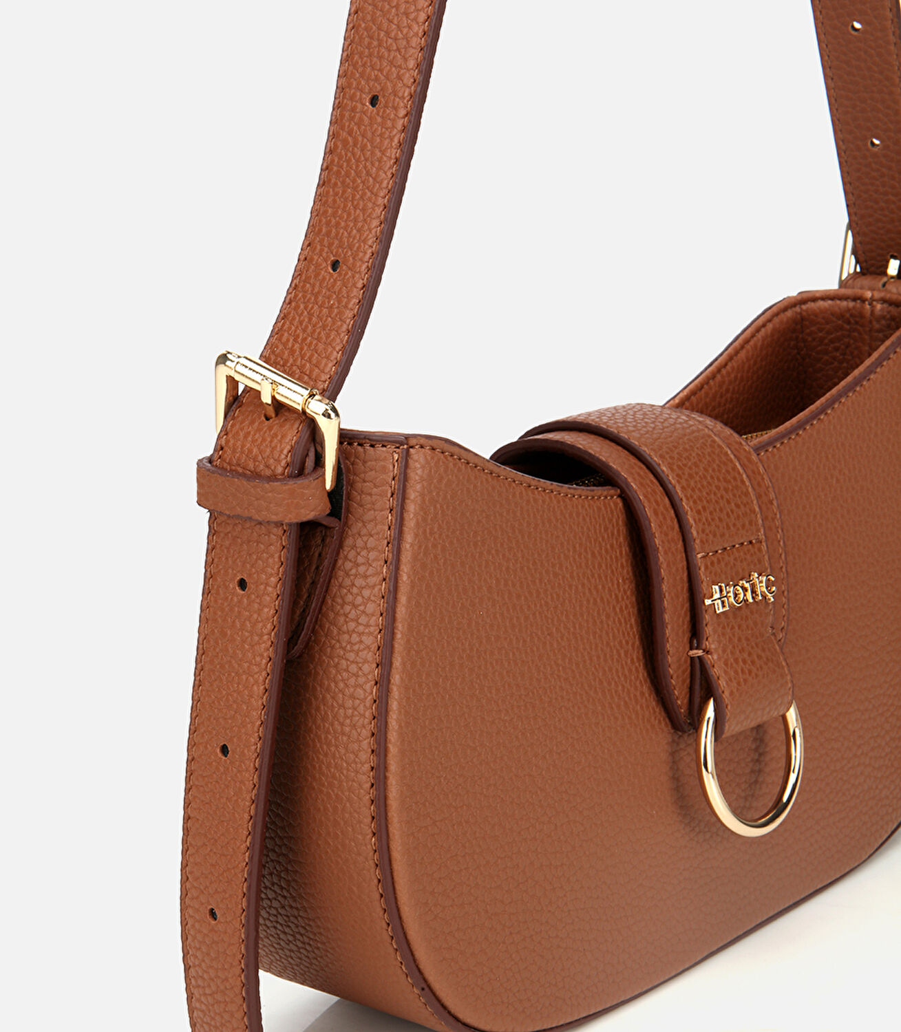 Kadın Taba Kilit Detaylı Omuz Çantası