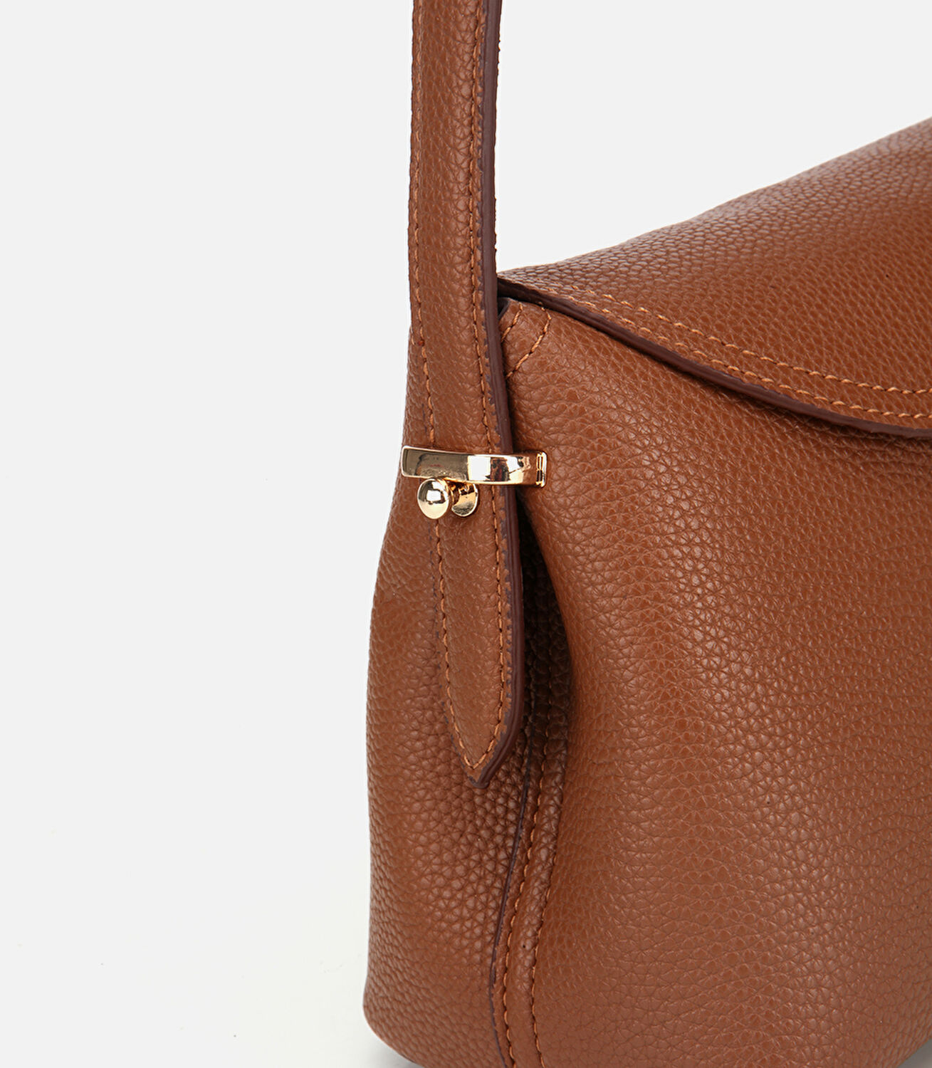 Kadın Taba Kilit Detaylı Omuz Çantası