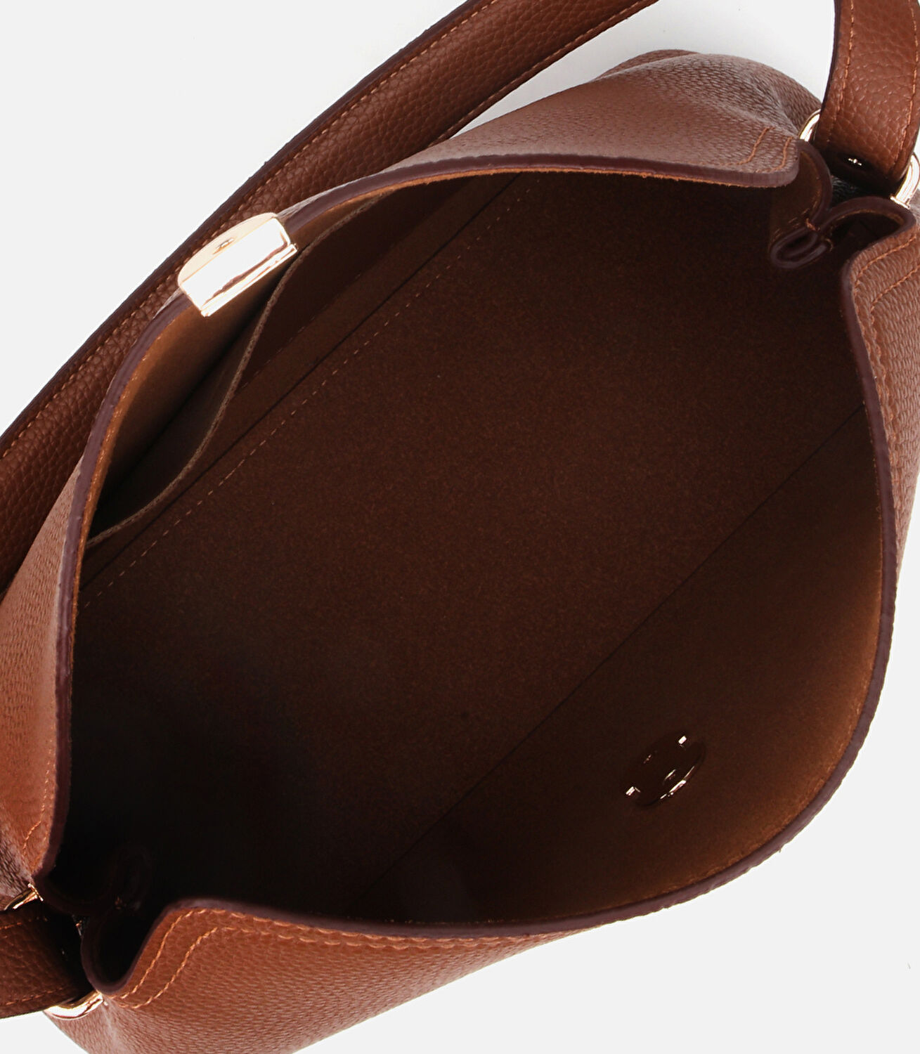 Kadın Taba Kilit Detaylı Omuz Çantası