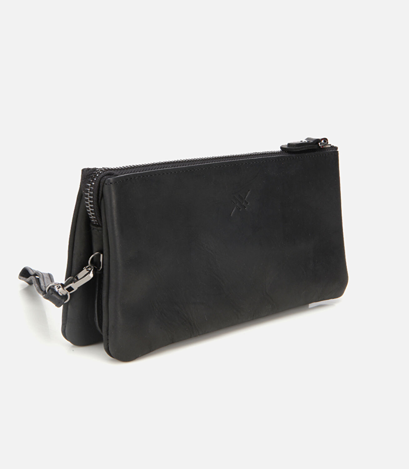 Erkek Deri Siyah El Çantası