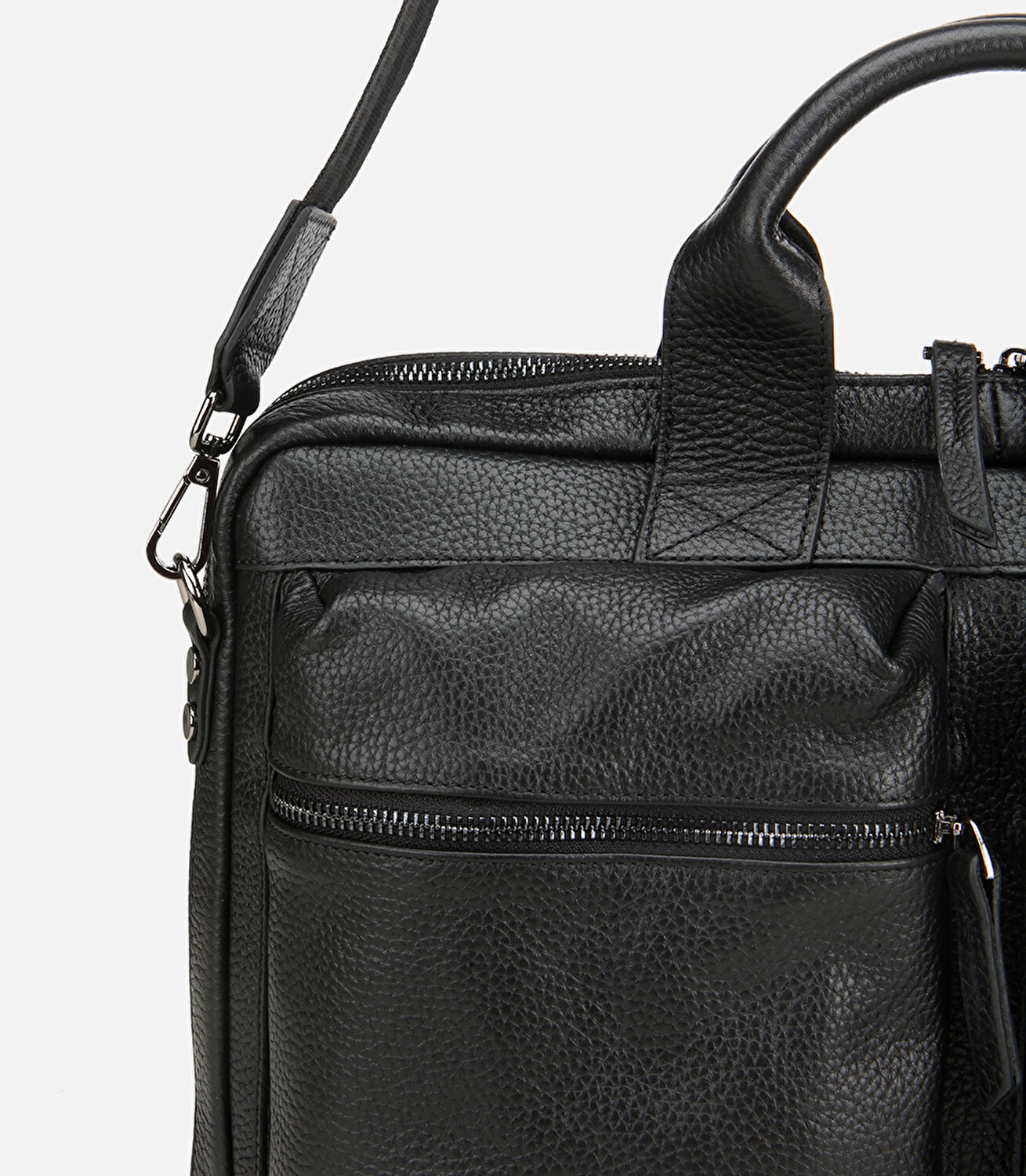 Erkek Deri Siyah Yumuşak Dokulu Laptop & Evrak Çantası