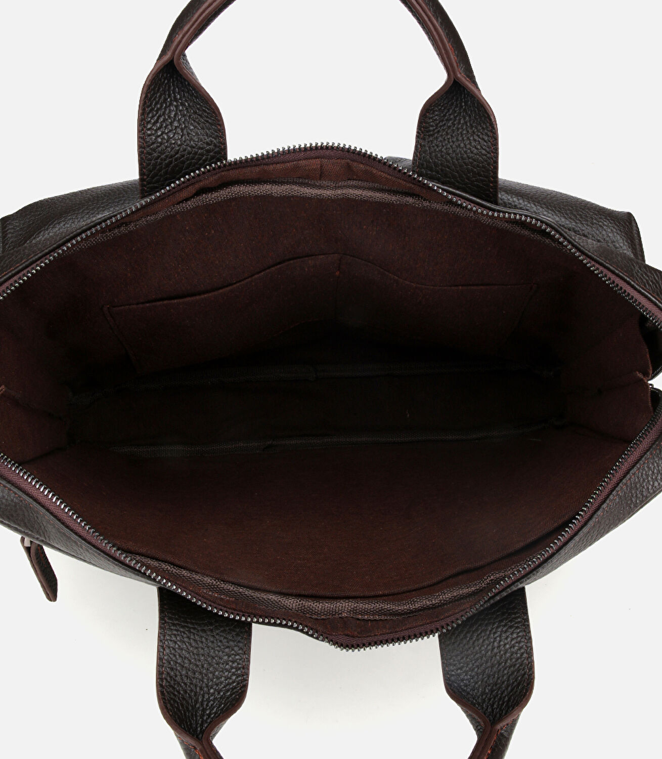 Erkek Deri Kahverengi Yumuşak Dokulu Laptop & Evrak Çantası