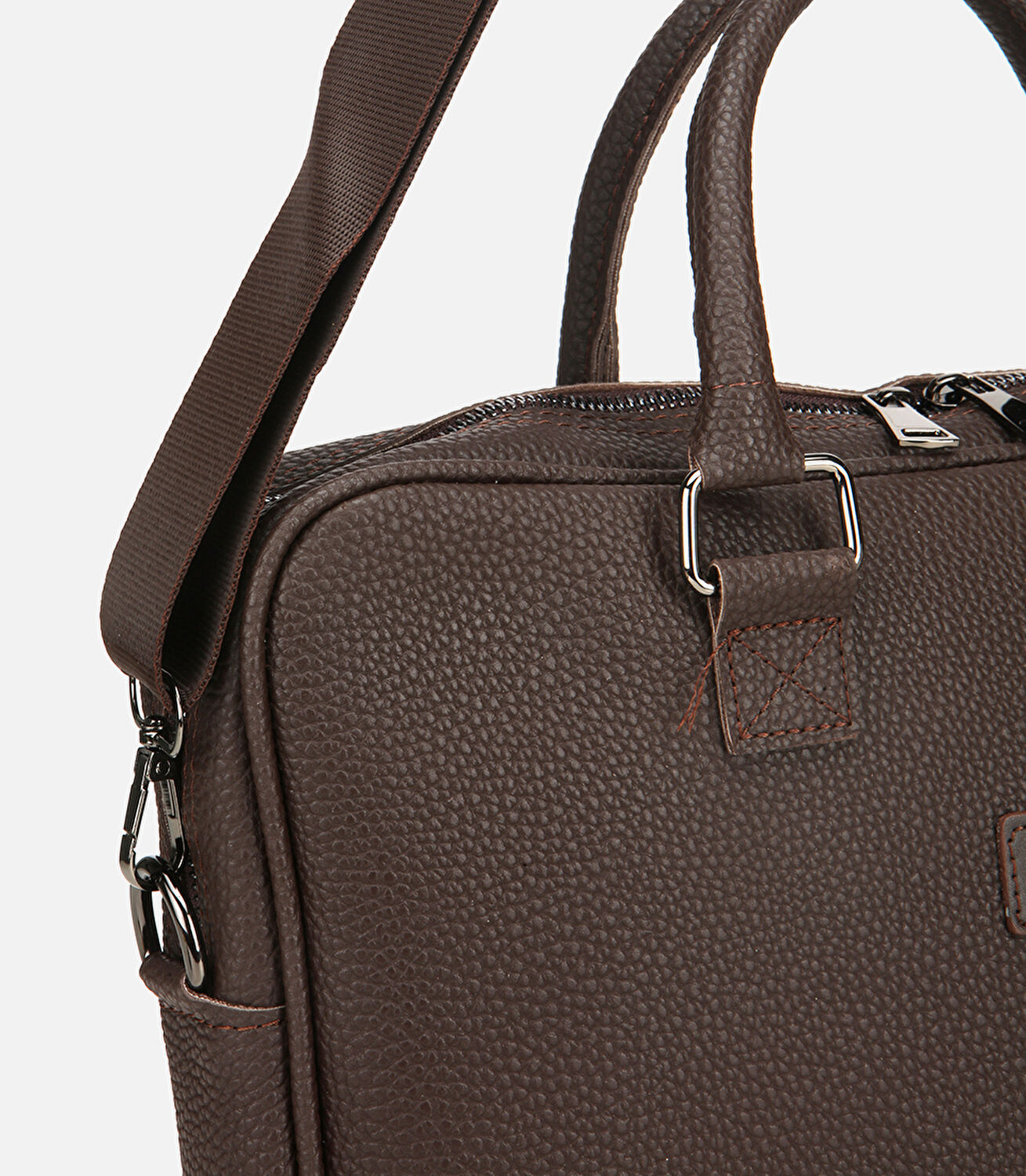 Erkek Kahverengi Laptop & Evrak Çantası