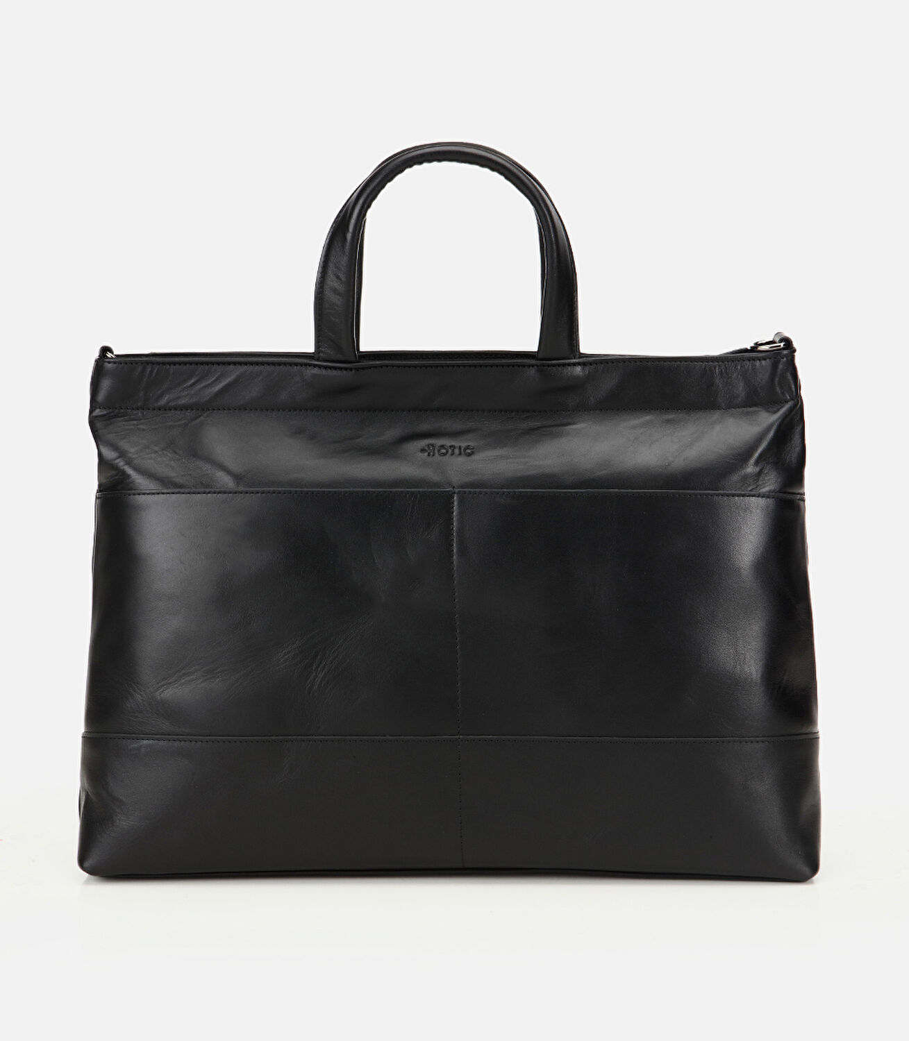 Erkek Deri Siyah Yumuşak Dokulu Evrak Çantası